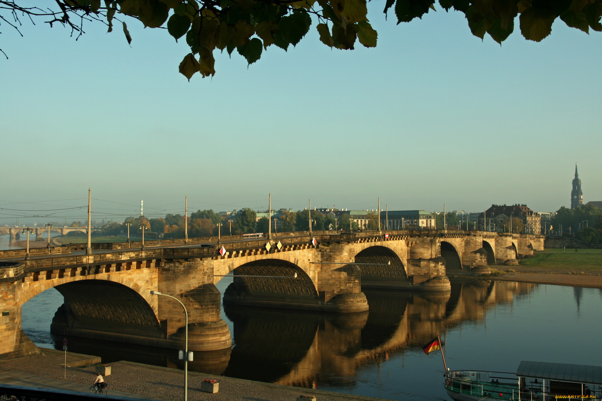 города, дрезден, германия