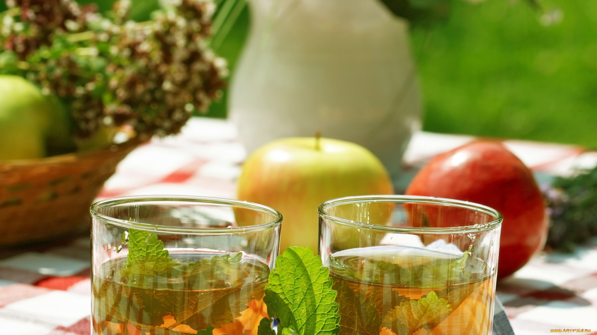 еда, напитки, Чай, мята