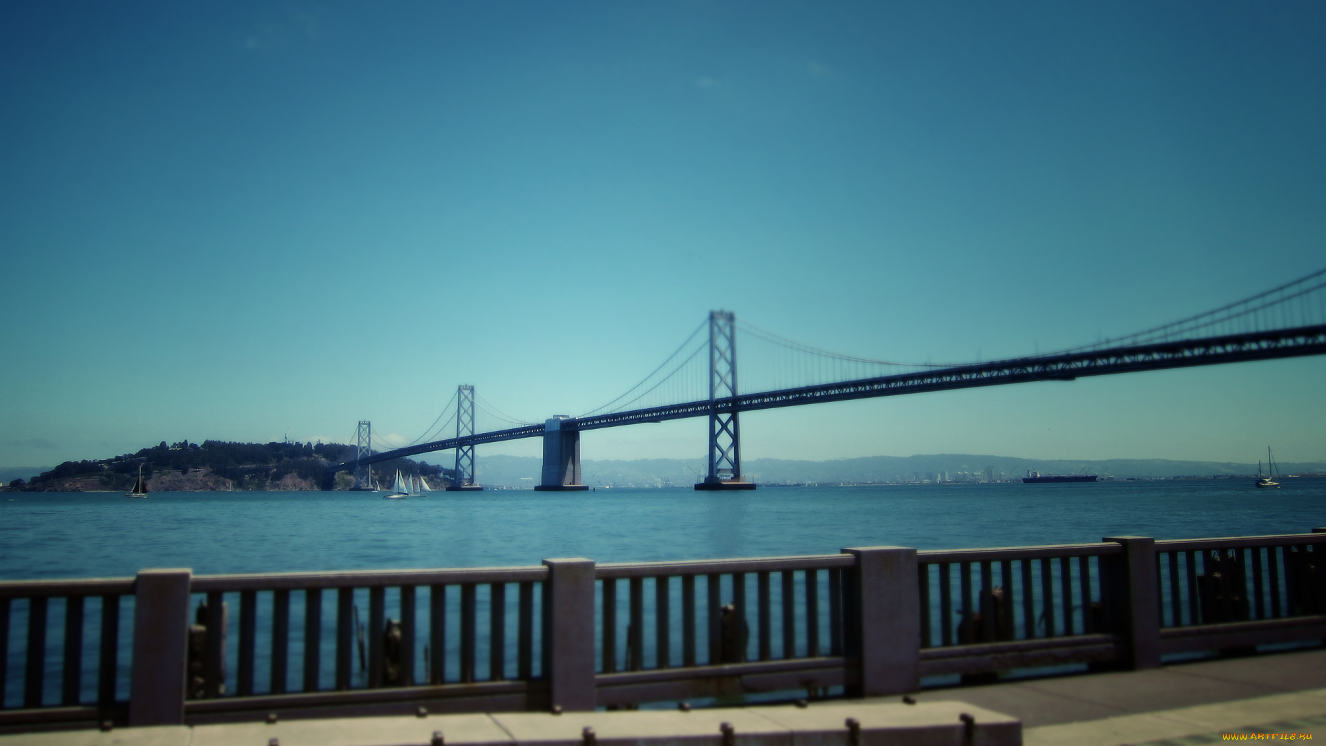 города, мосты, набережная, река, мост, oakland, bay, bridge, san, francisco, california