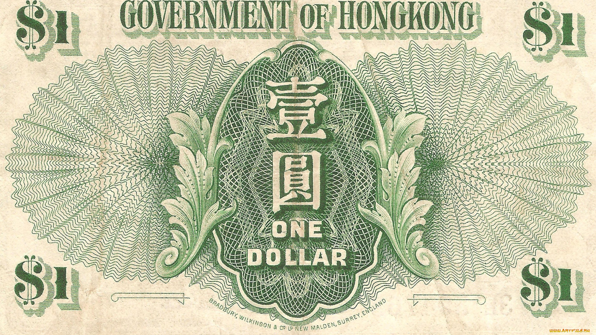 разное, золото, купюры, монеты, гон, конг, банкнота, 1, доллар