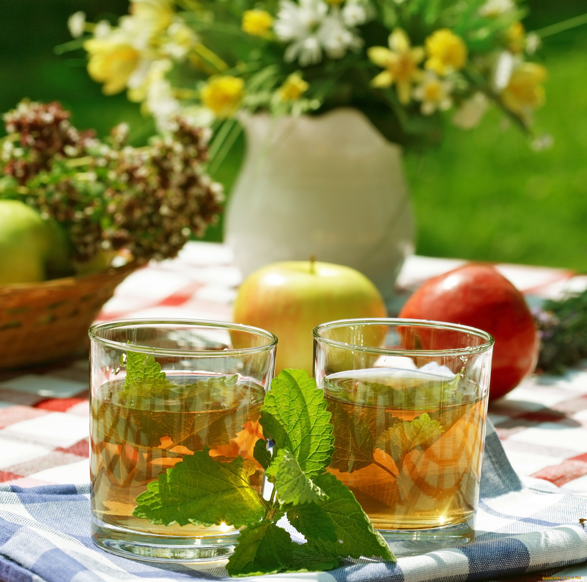 еда, напитки, Чай, мята