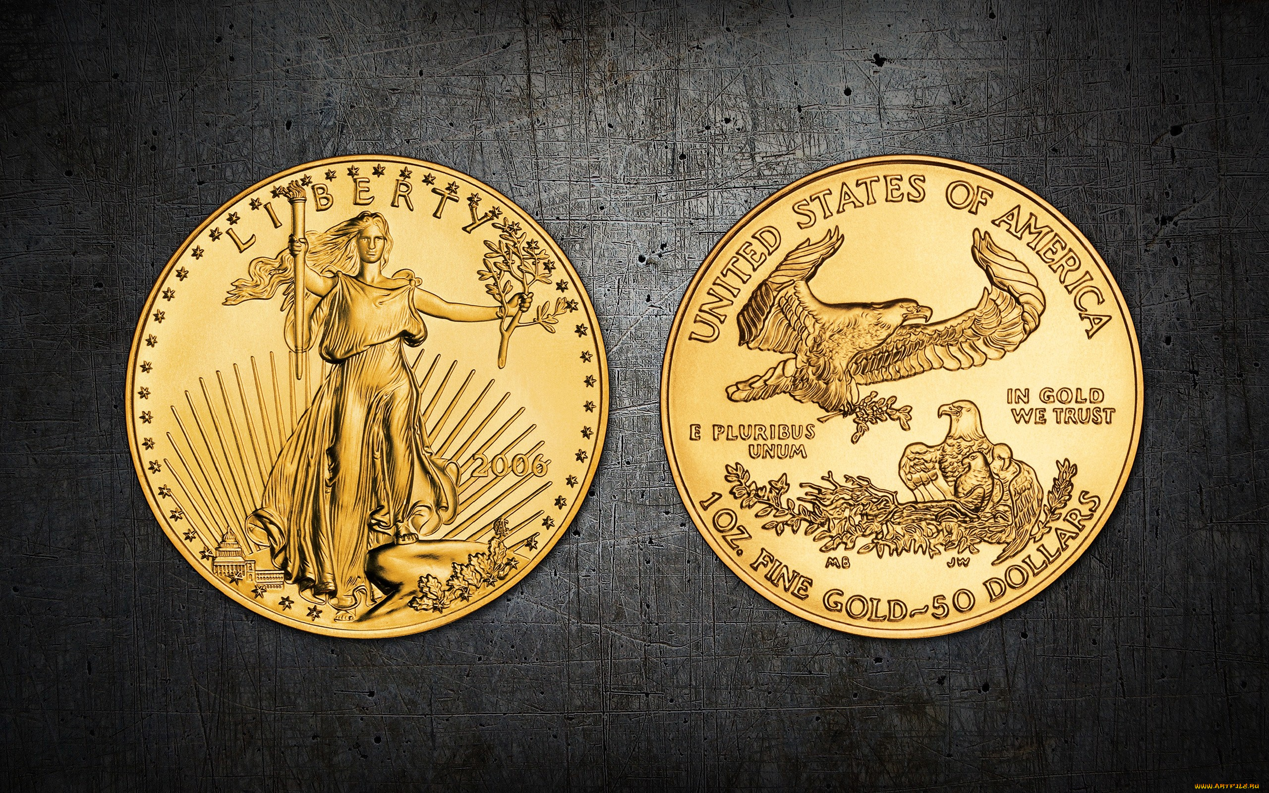 разное, золото, купюры, монеты, 50, долларов, монета