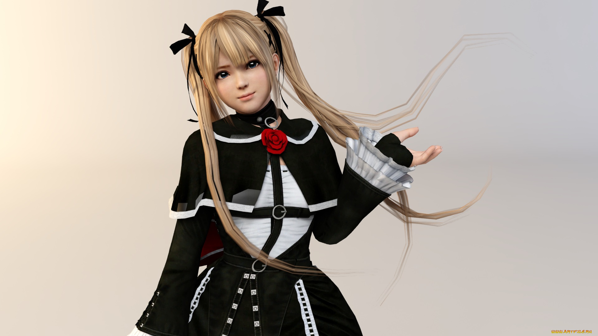 3д, графика, anime, , аниме, фон, взгляд, девушка, волосы