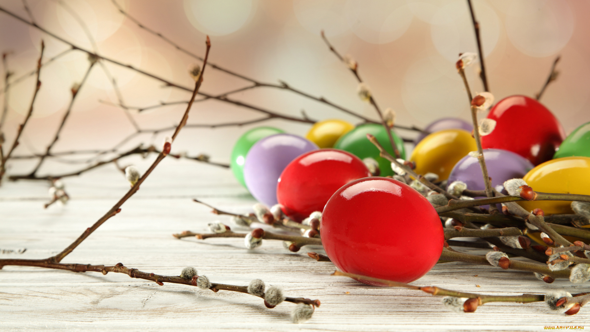 праздничные, пасха, яйца, пасхальные