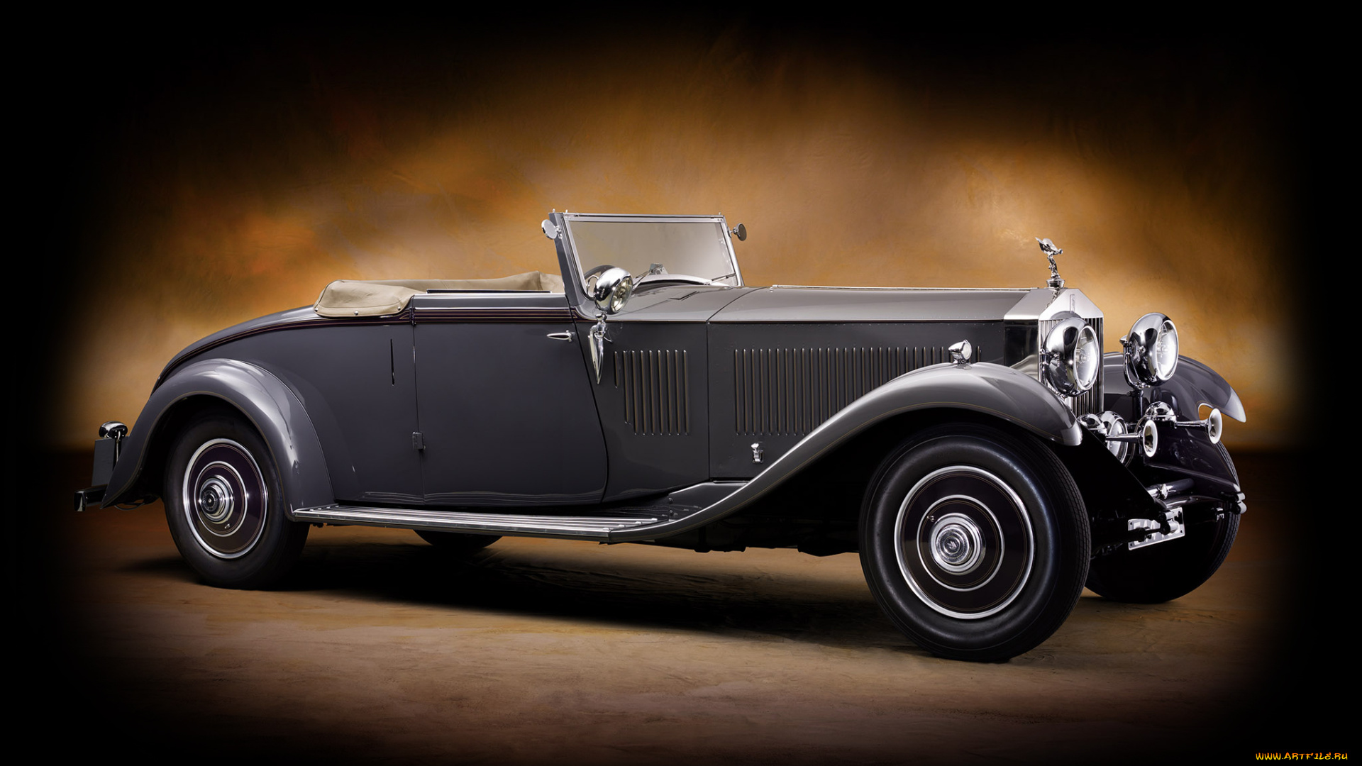 rolls-royce, phantom, ii, continental, drophead, coupe, by, carlton, автомобили, классика, car