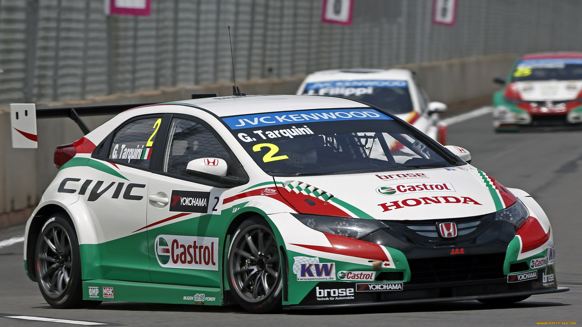 спорт, автоспорт, civic, wtcc, 2014, honda