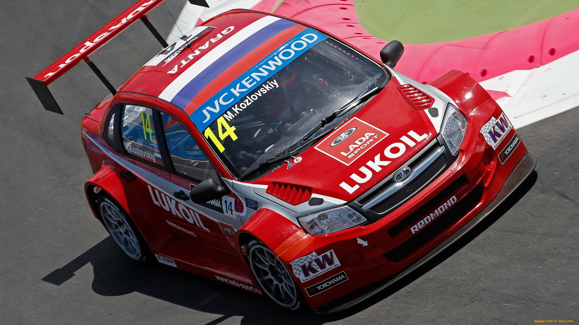 спорт, автоспорт, красная, tc1, wtcc, 2190, 2014, granta, lada