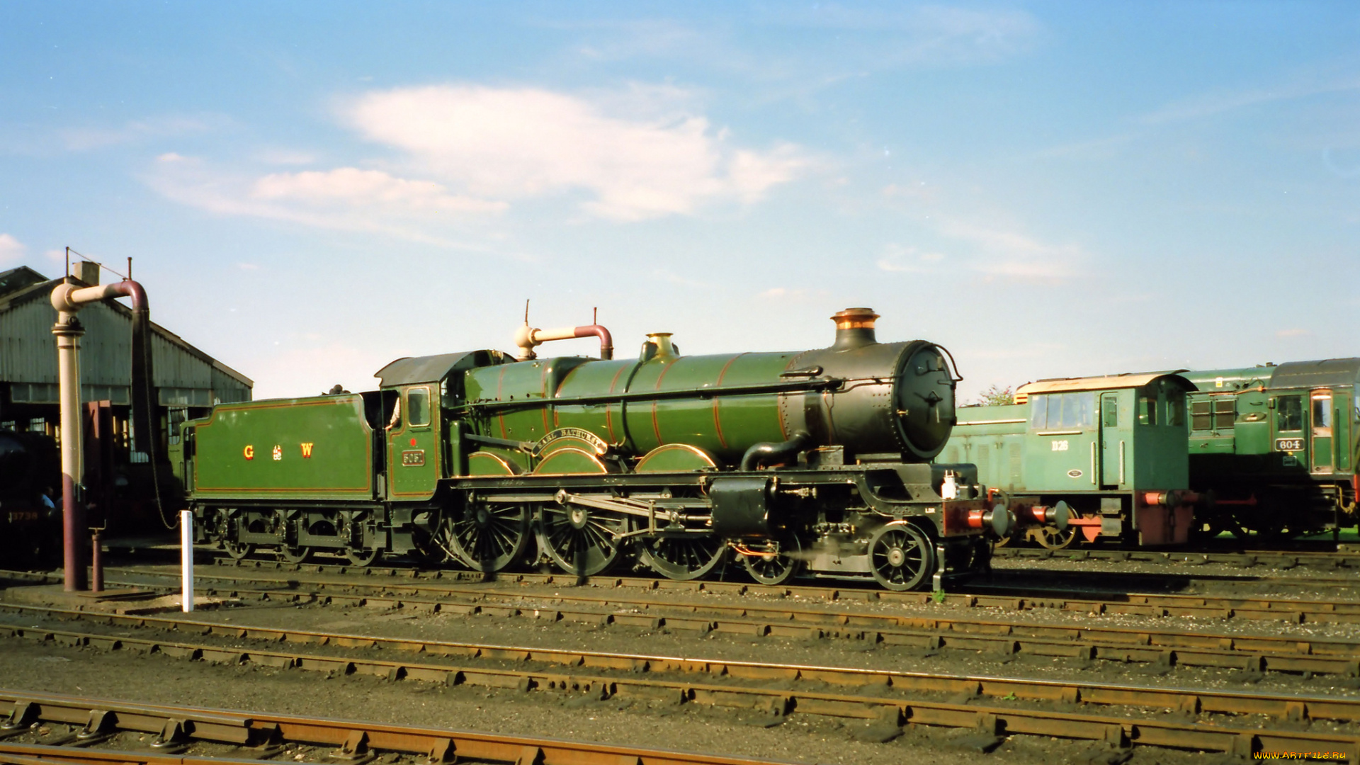 техника, паровозы, паровоз, рельсы, дорога, железная