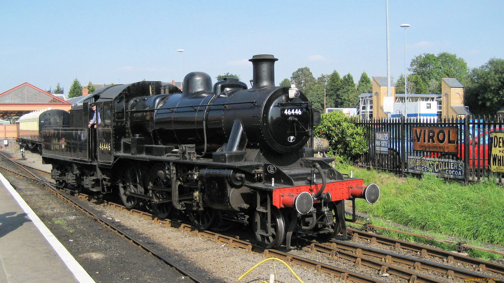 техника, паровозы, паровоз, рельсы, дорога, железная