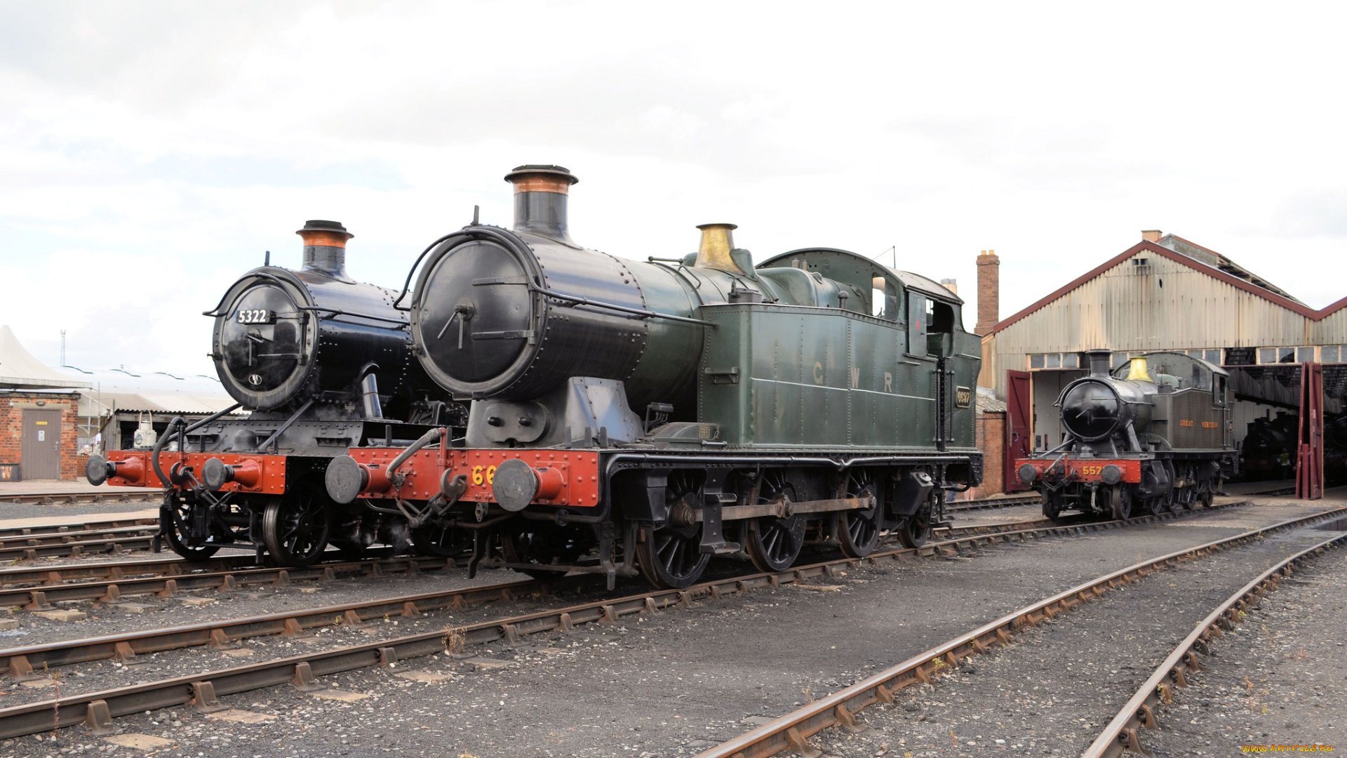 техника, паровозы, рельсы, дорога, железная