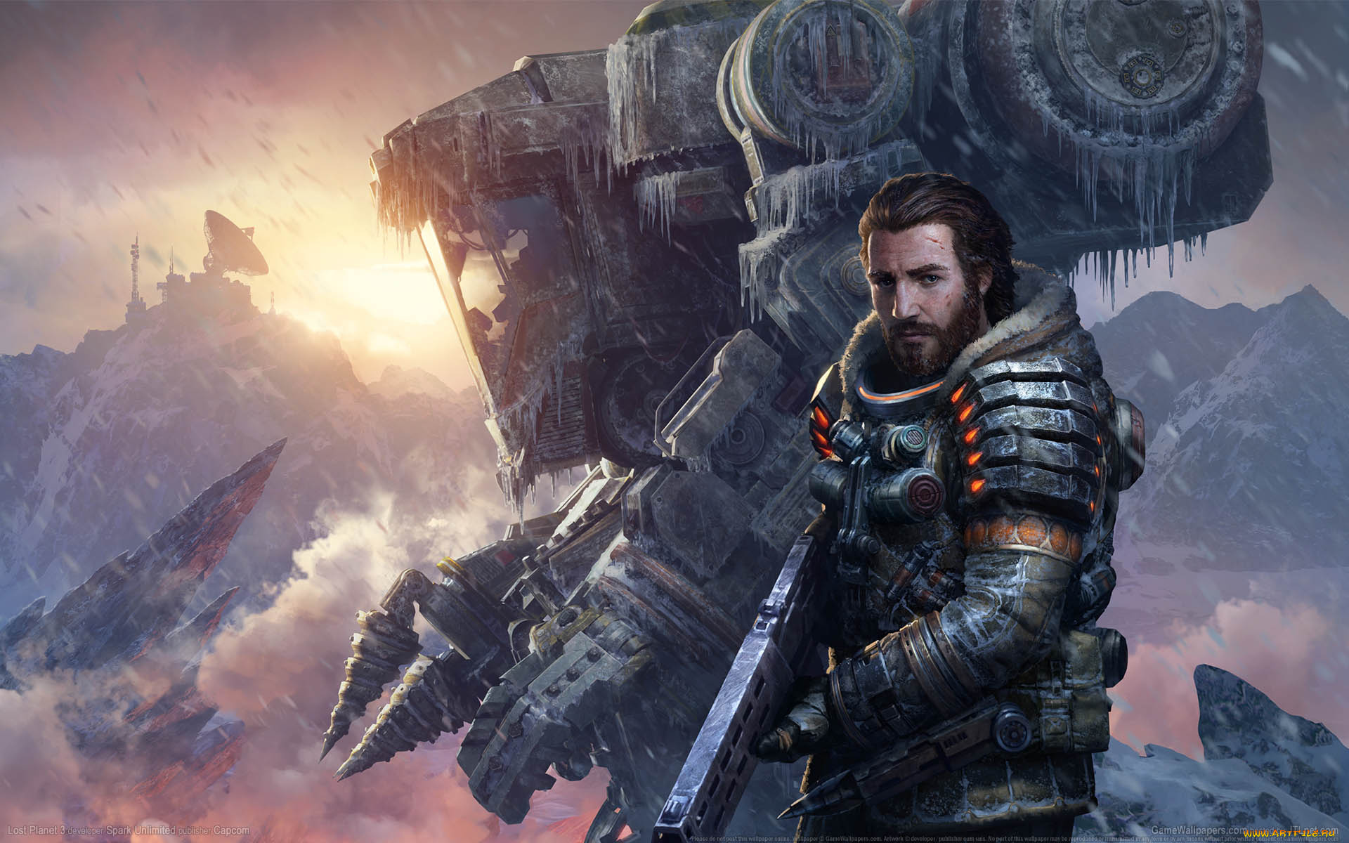 lost, planet, 3, видео, игры, jim, lost, planet, 3, механизм, робот