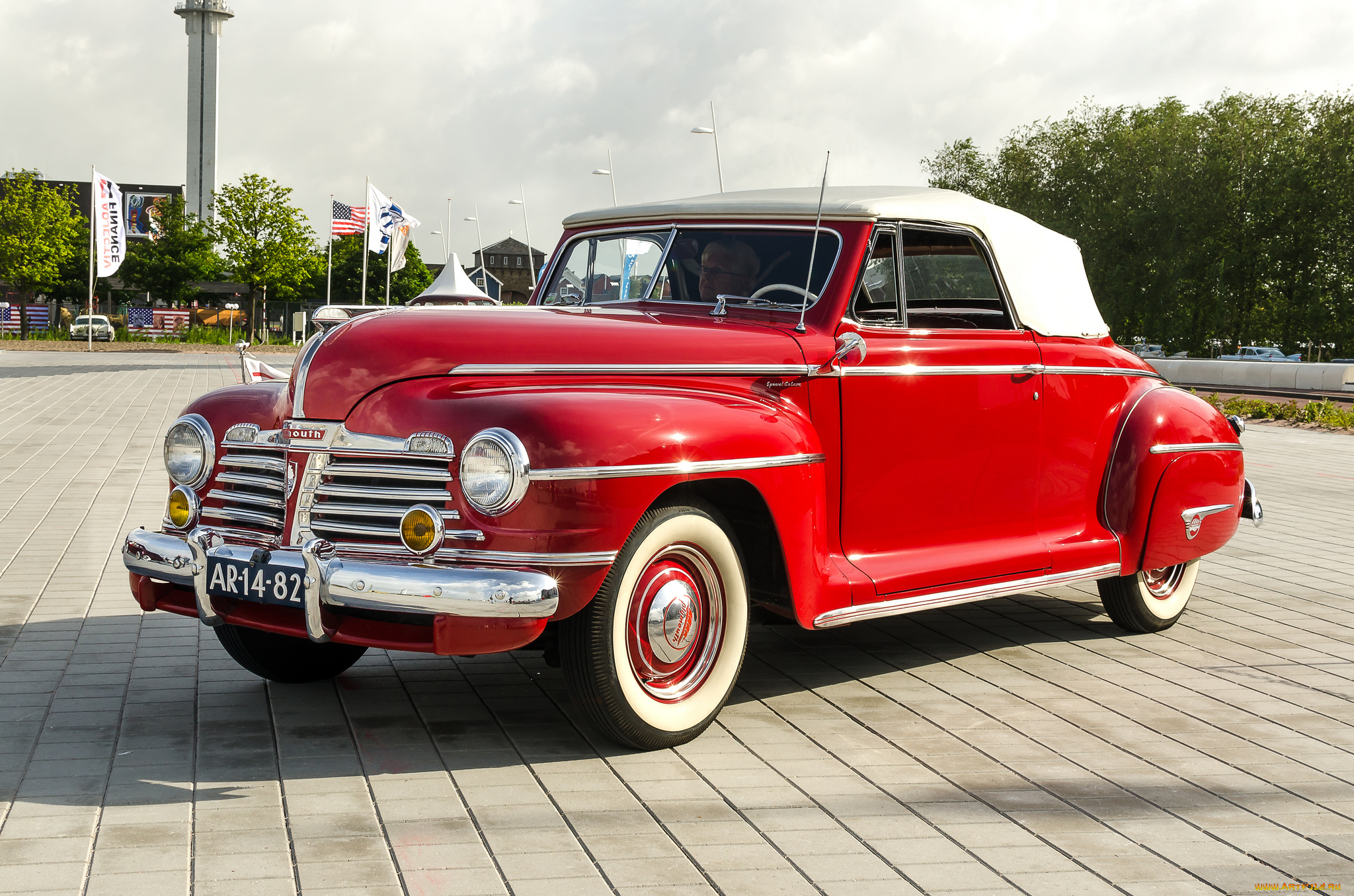 plymouth, p, 14, special, deluxe, convertible, 1942, автомобили, выставки, и, уличные, фото, история, выставка, автошоу, ретро