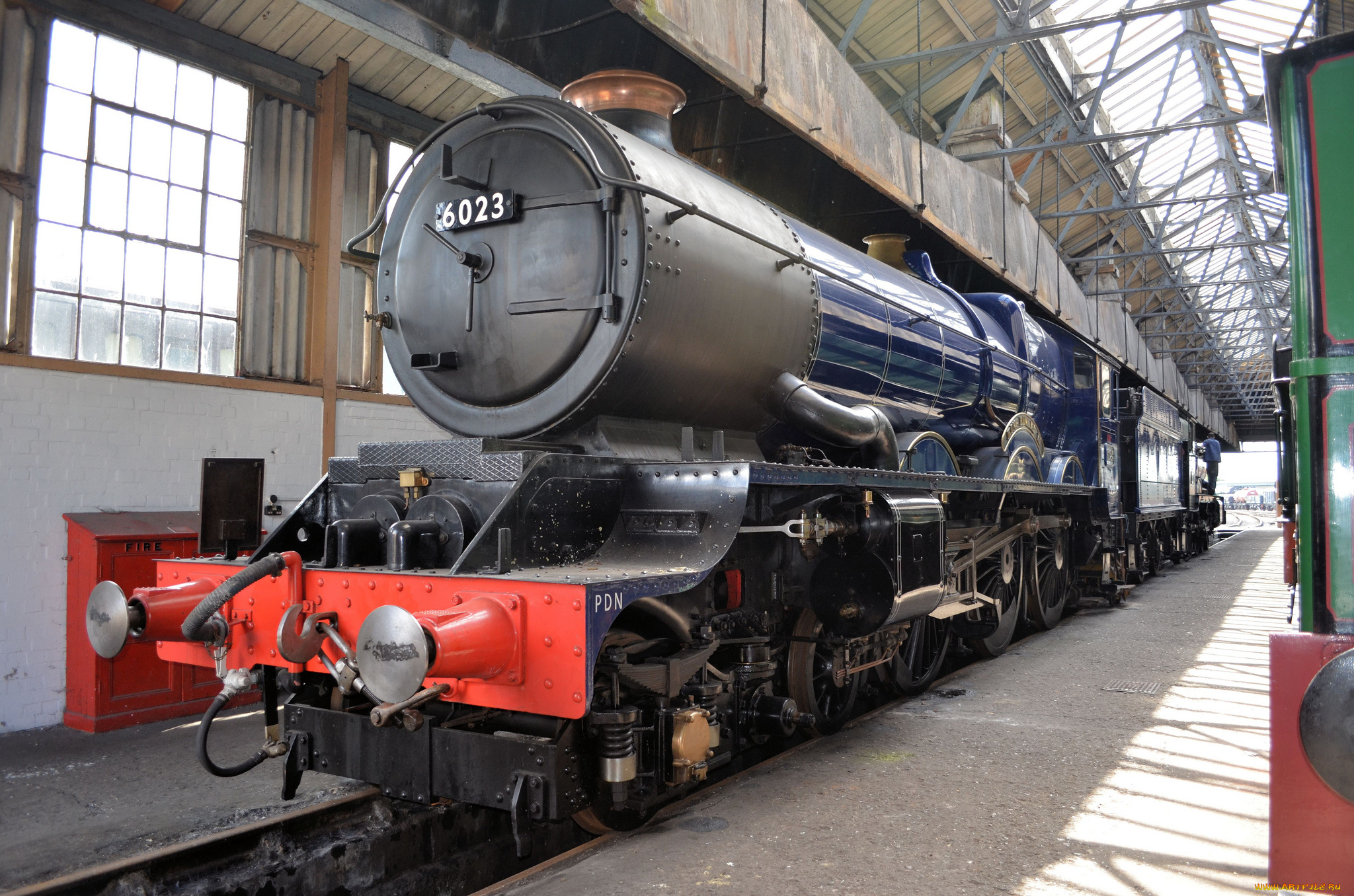 техника, паровозы, дорога, рельсы, железная, паровоз