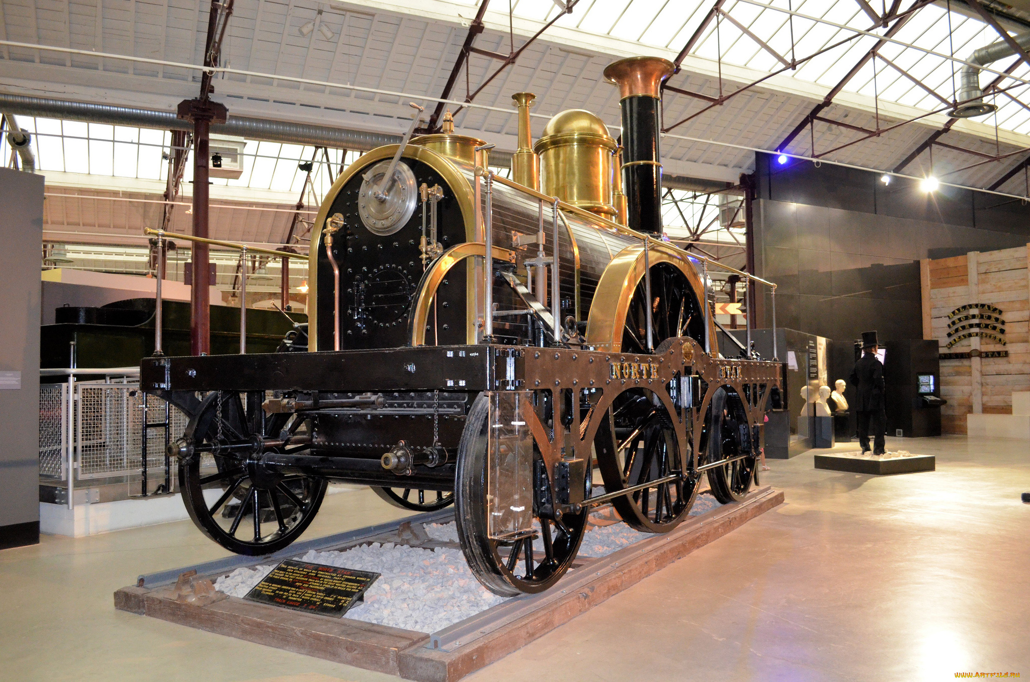 техника, паровозы, ретро, паровоз, музей