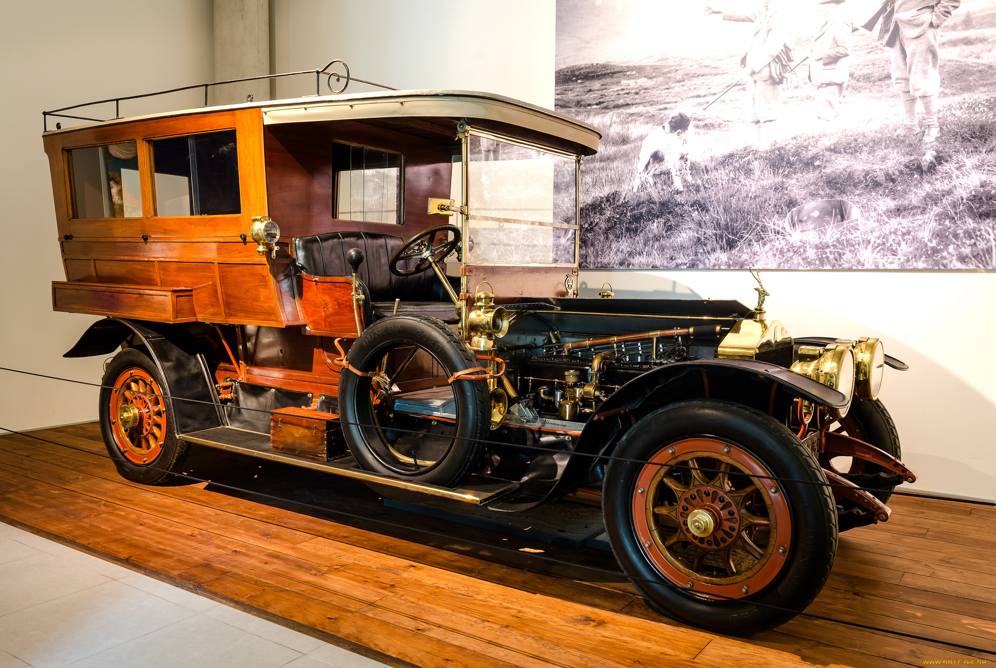 rolls-royce, 4050-hp, silver, ghost, croall, &, croall, shooting, brake, 1910, автомобили, выставки, и, уличные, фото, ретро, история, выставка, автошоу