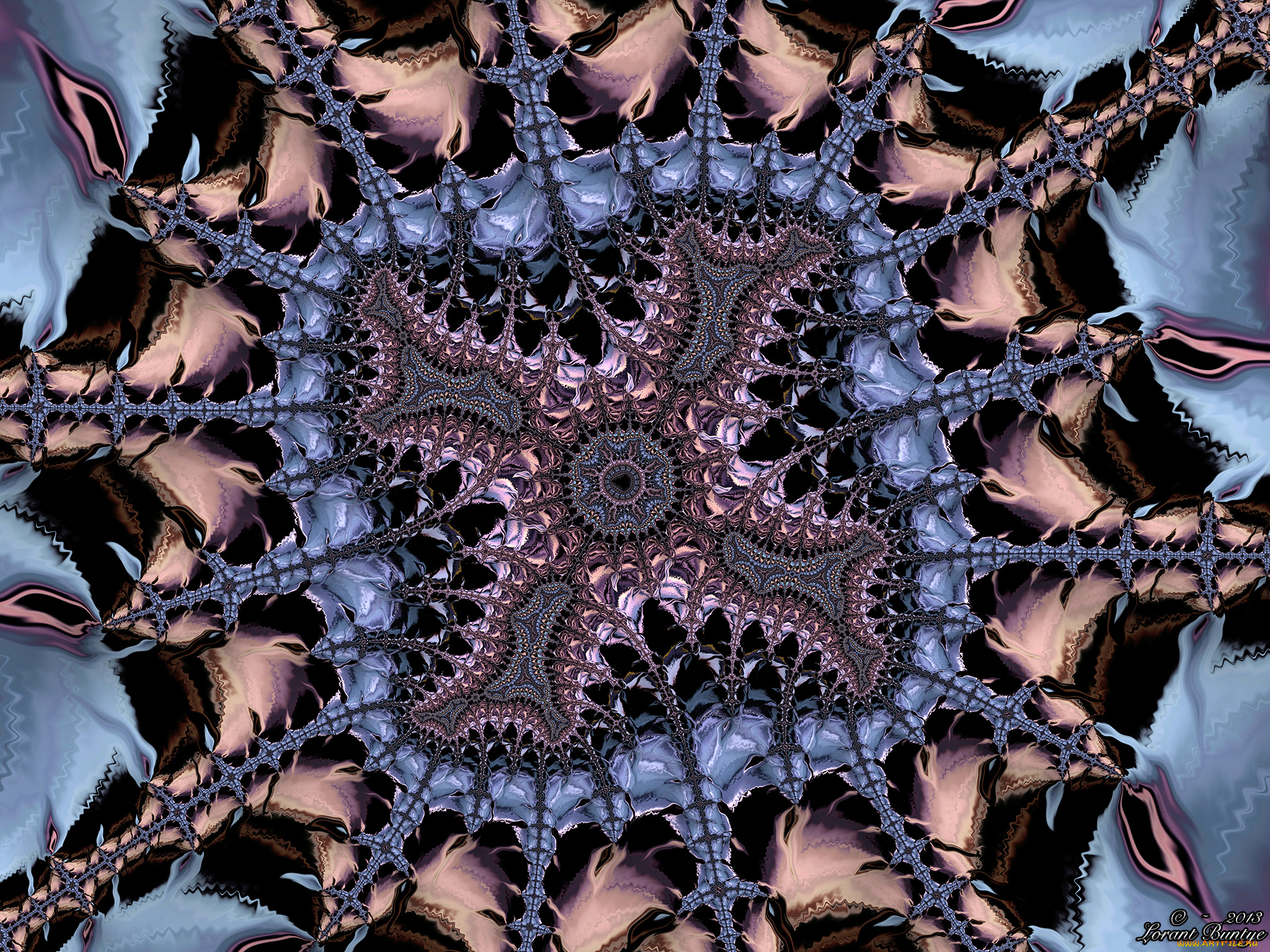 3д, графика, fractal, , фракталы, цвет, фон, узор
