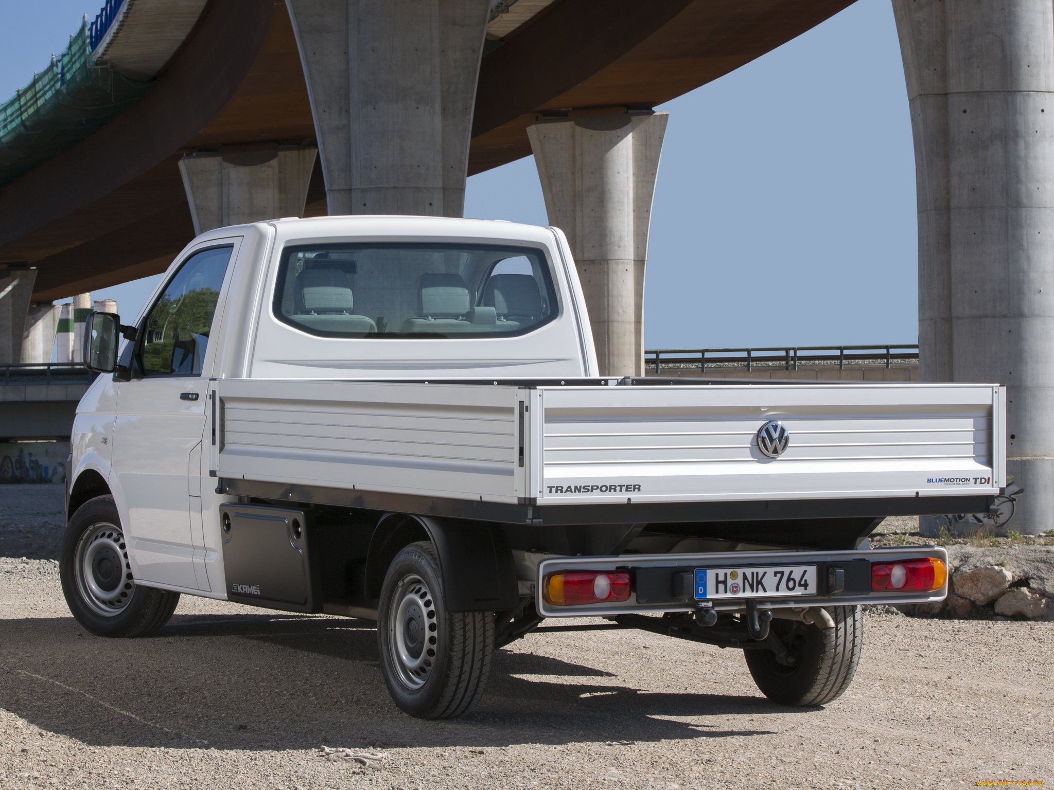 автомобили, volkswagen, transporter, dropside, t5