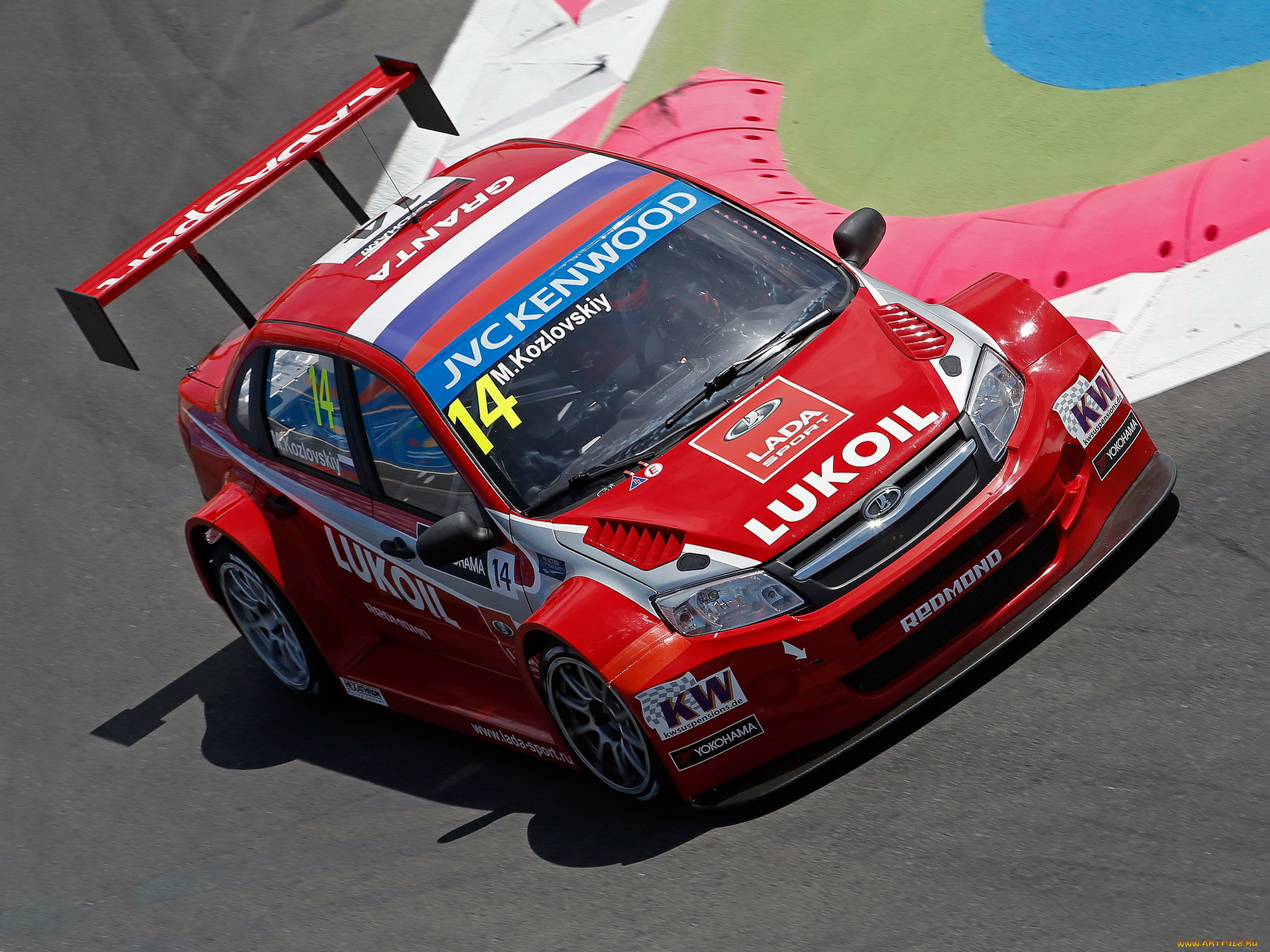спорт, автоспорт, красная, tc1, wtcc, 2190, 2014, granta, lada