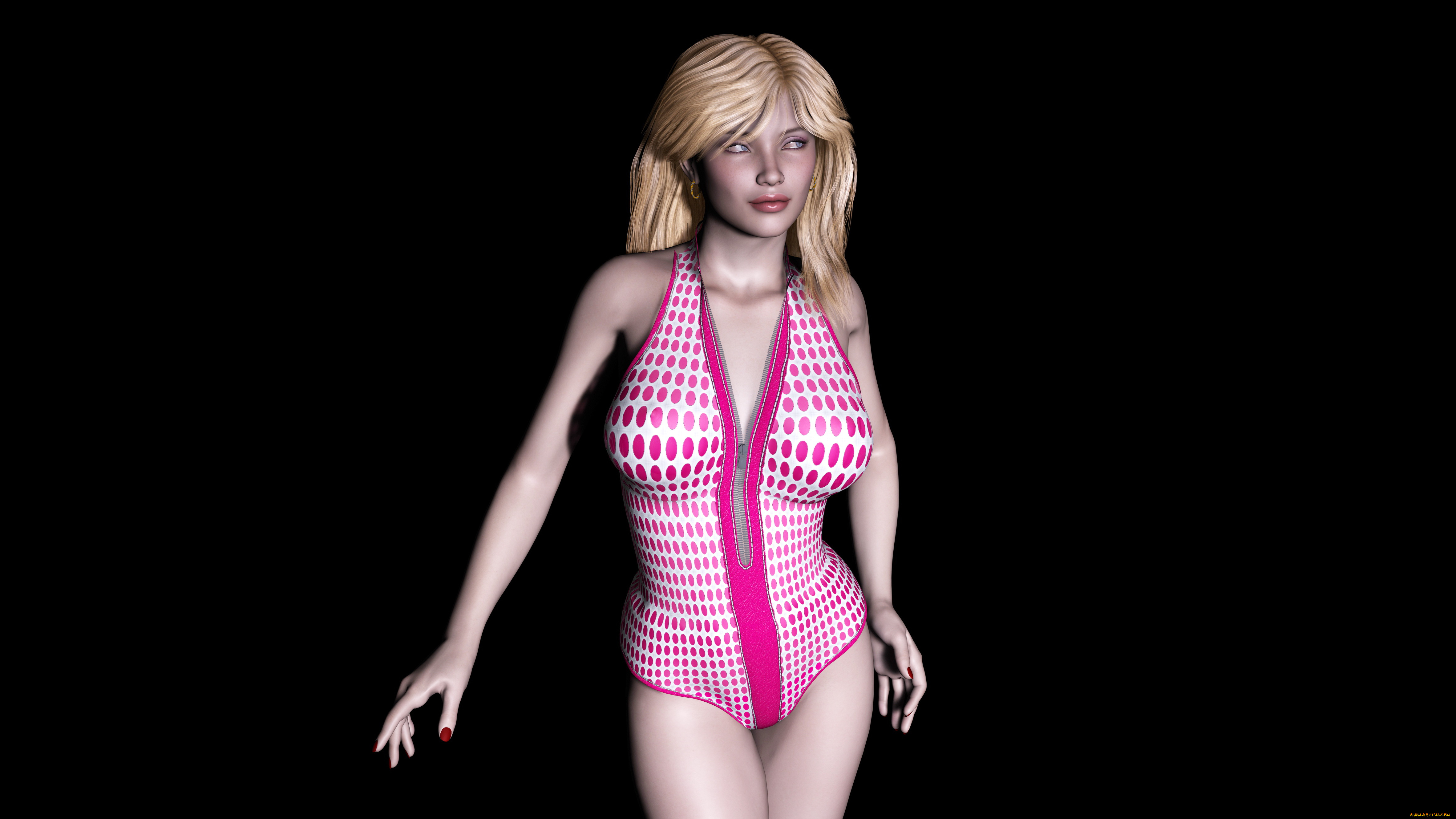 3д, графика, people, , люди, фон, девушка, взгляд