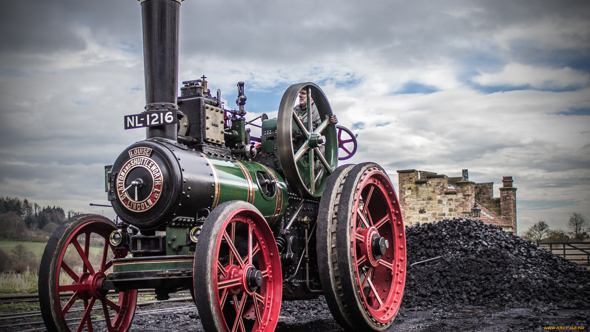 техника, тракторы, паровой, трактор