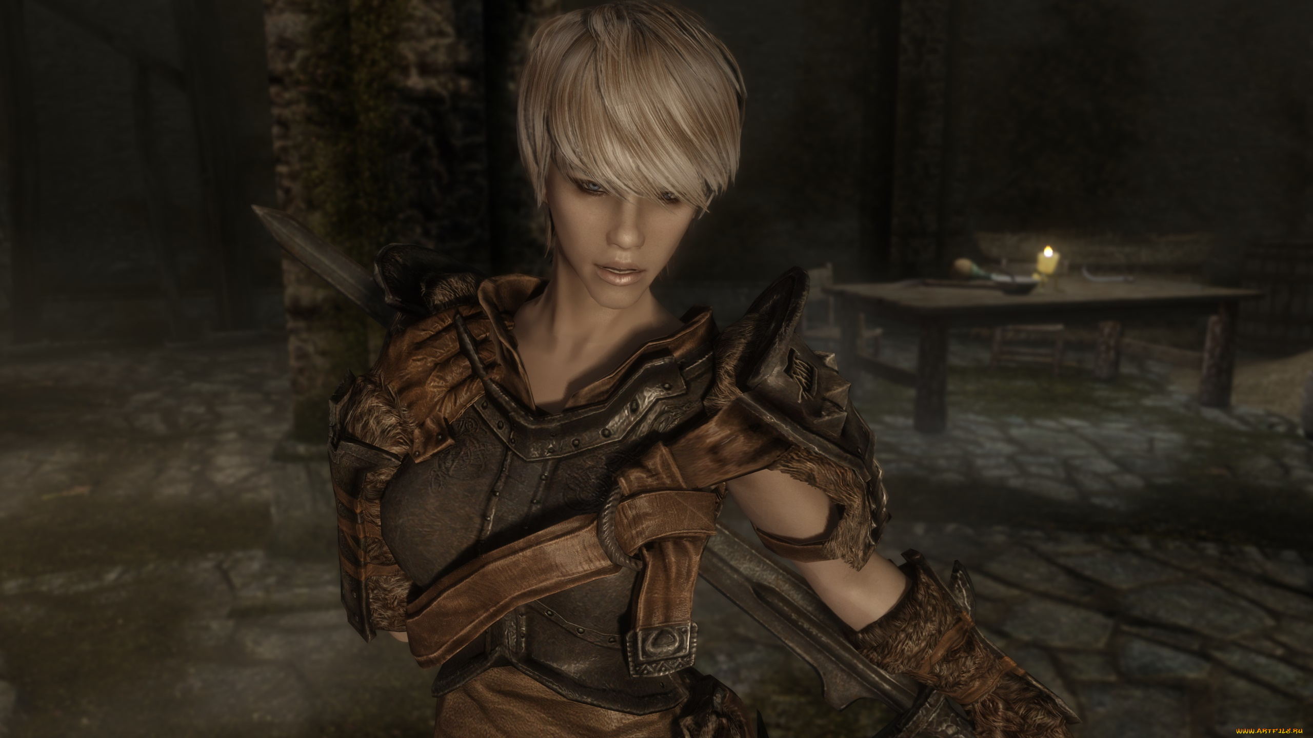 3д, графика, амазонки, , amazon, оружие, фон, девушка, взгляд