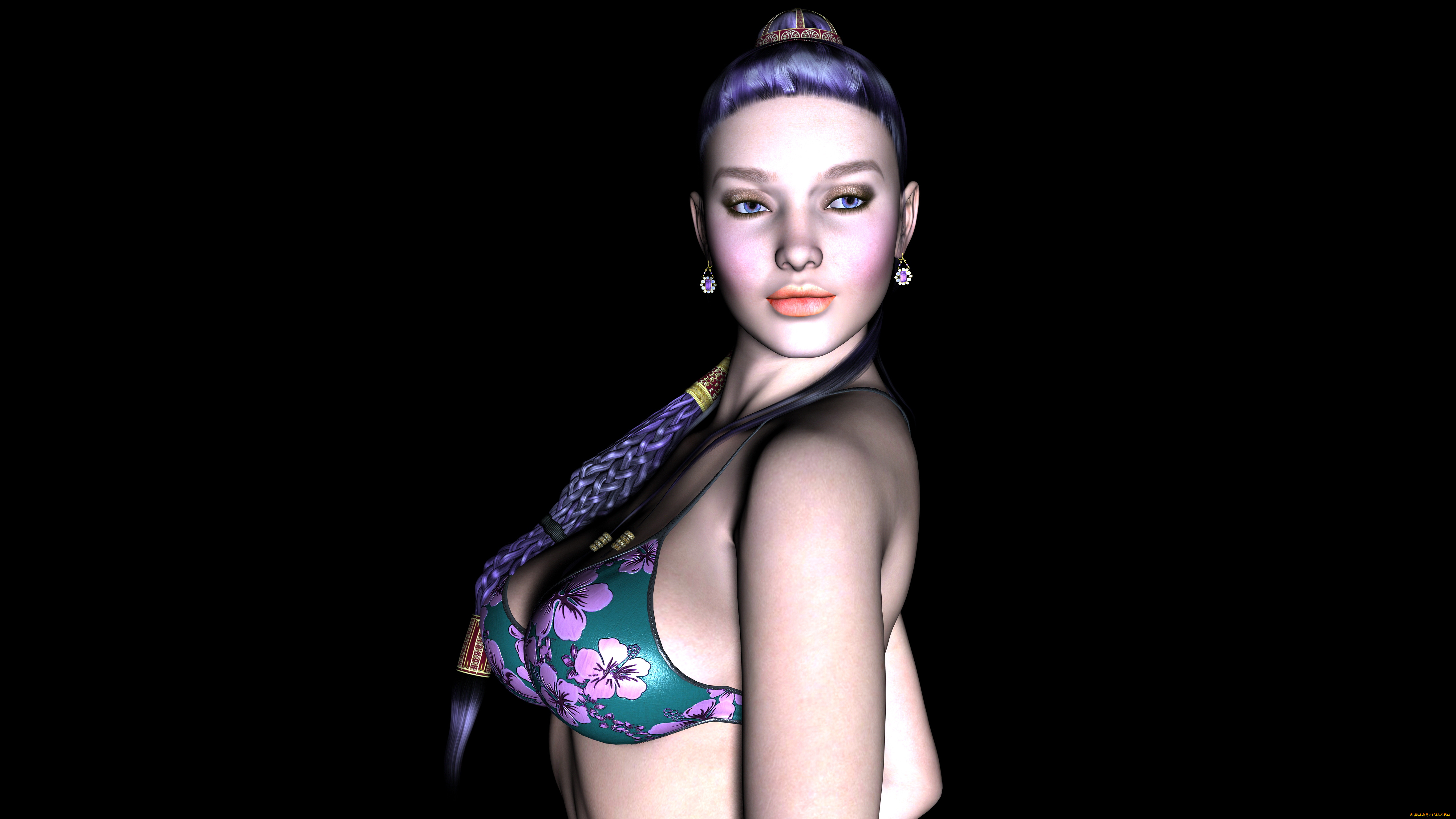 3д, графика, люди, , people, девушка, фон, взгляд