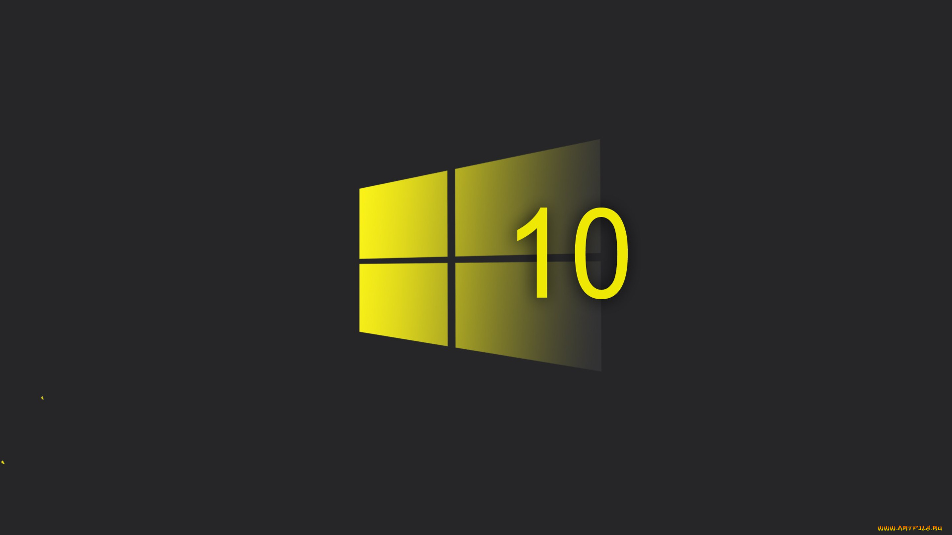 компьютеры, windows, 10, логотип, фон