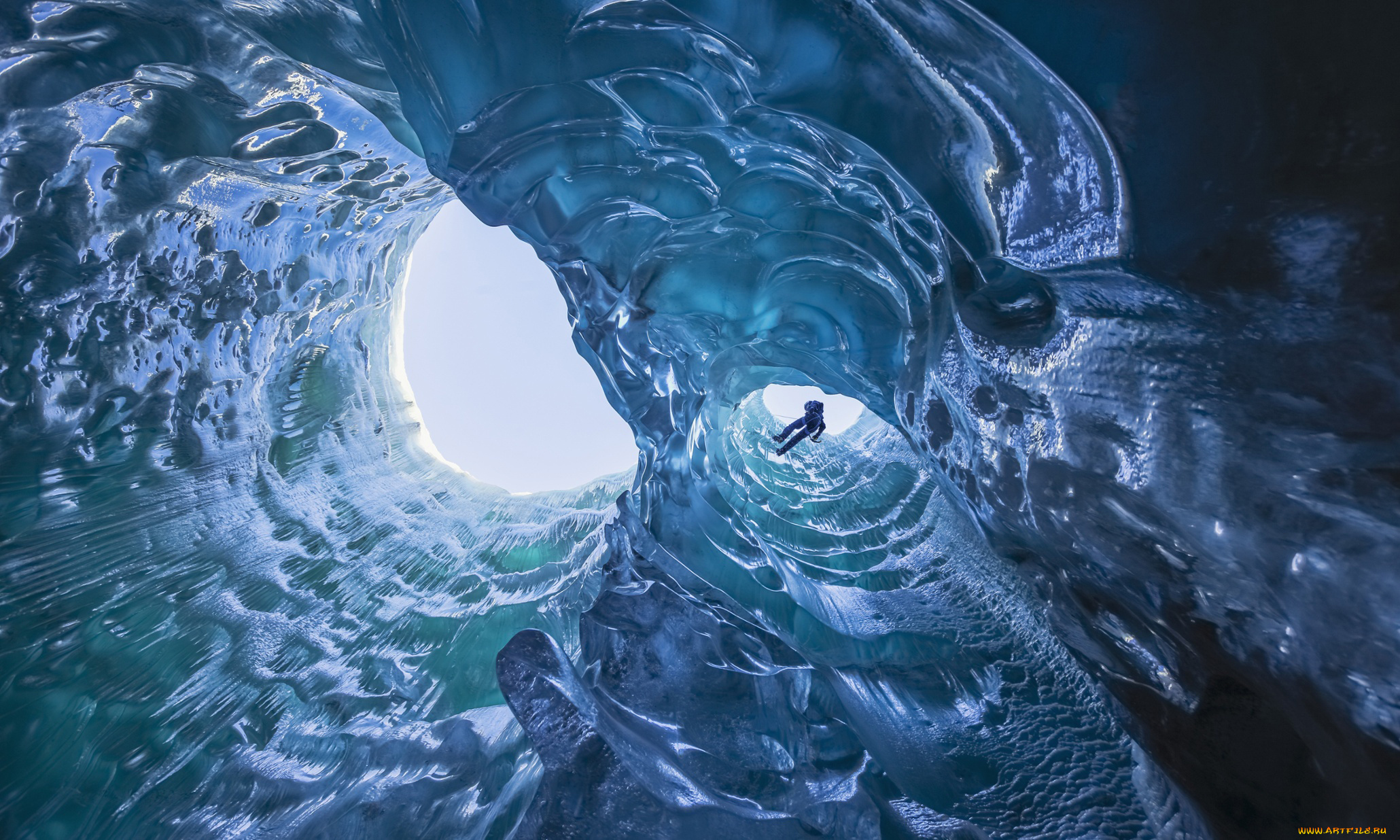 спорт, экстрим, расщелина, альпинист, лед, скалолаз, альпинизм