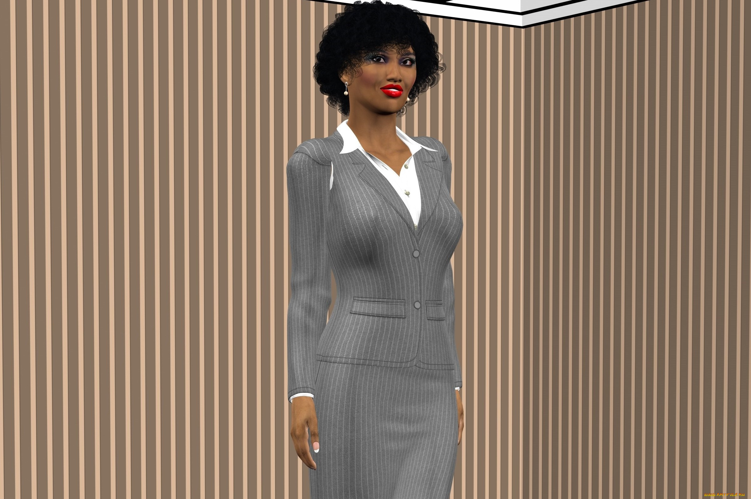 3д, графика, люди, , people, девушка, взгляд, фон