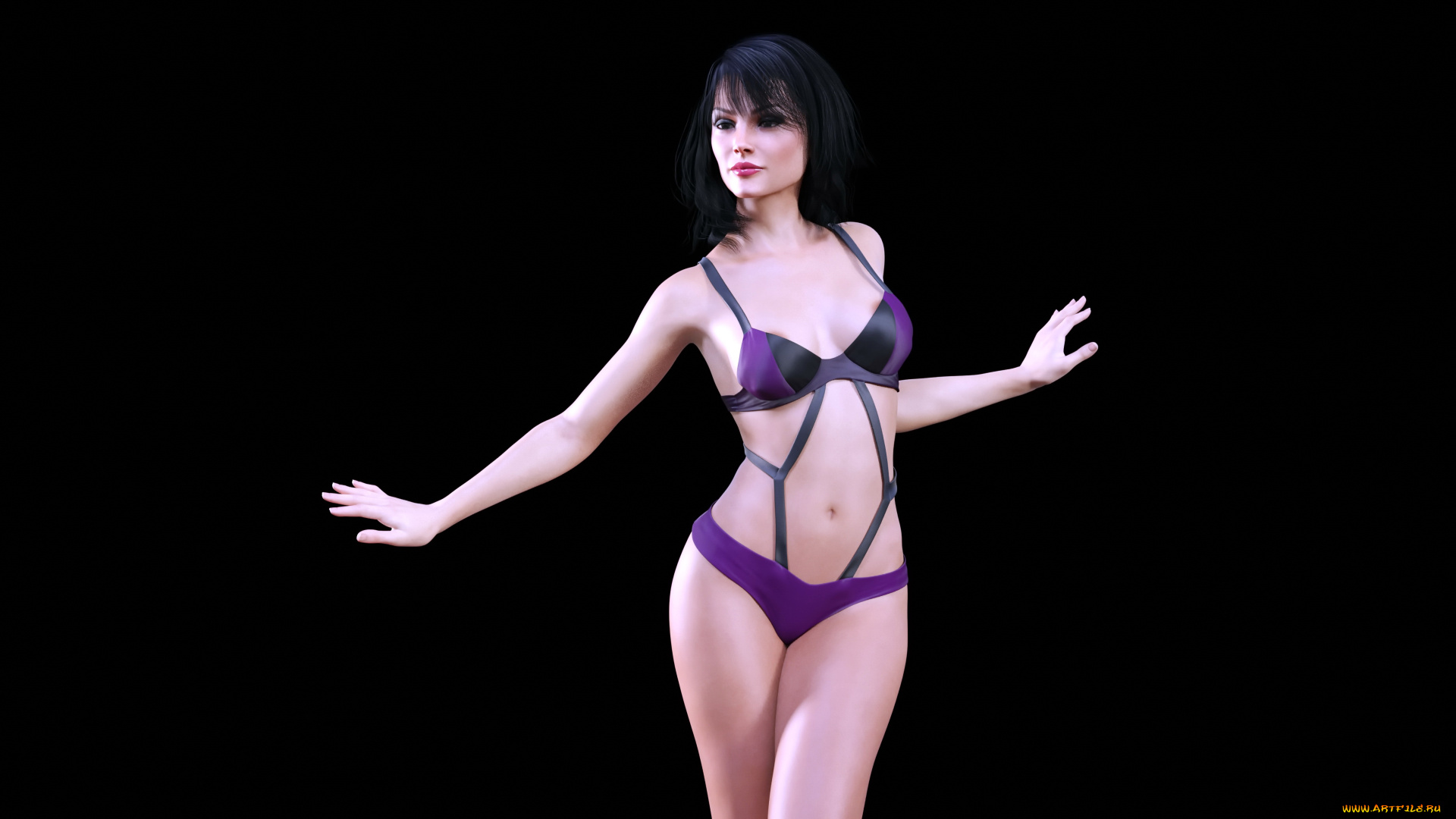 3д, графика, люди, , people, взгляд, фон, девушка