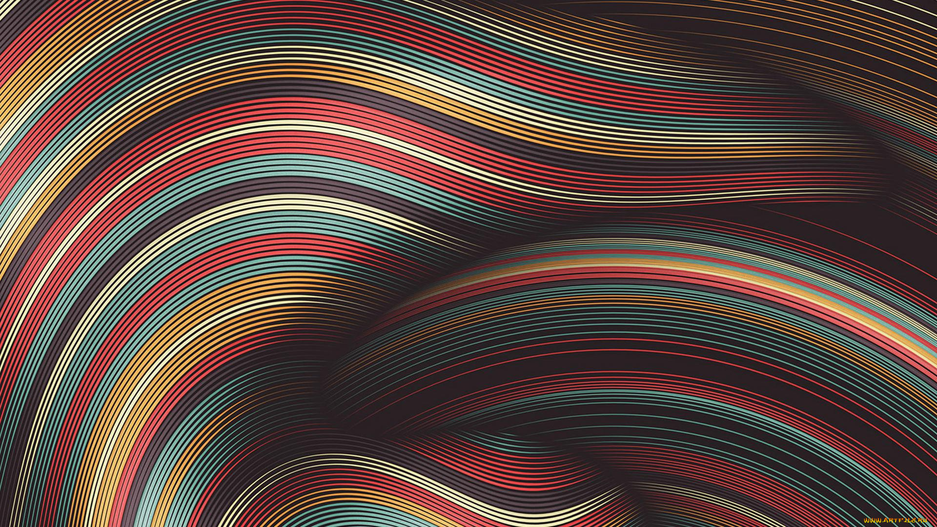 векторная, графика, графика, , graphics, узор, линии, цвета, фон, изгибы