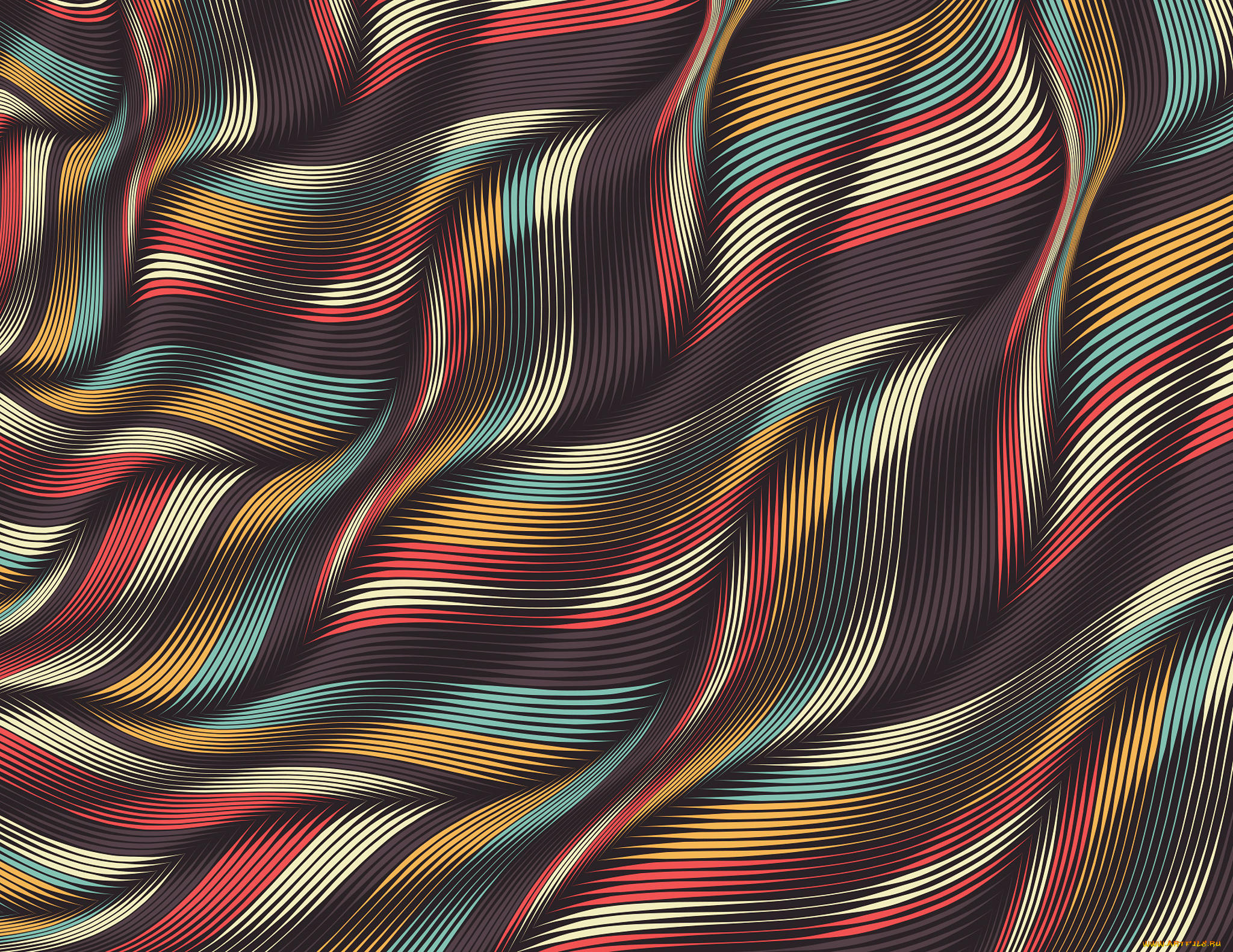 векторная, графика, графика, , graphics, изгибы, линии, цвета, фон, узор