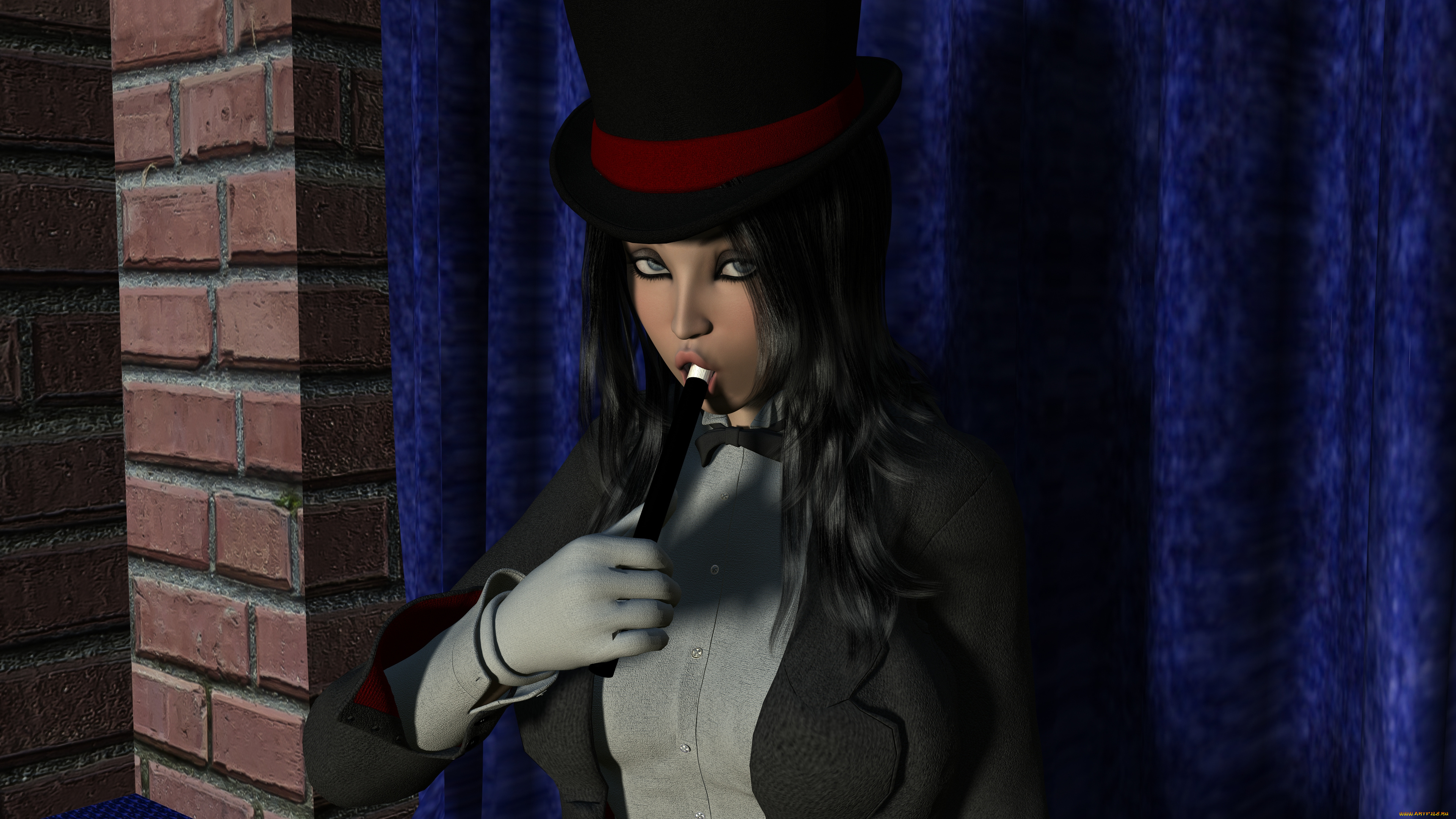 3д, графика, люди, , people, фон, взгляд, девушка