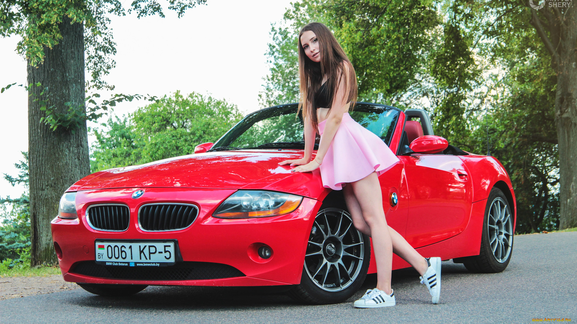 автомобили, -авто, с, девушками, авто, девушки