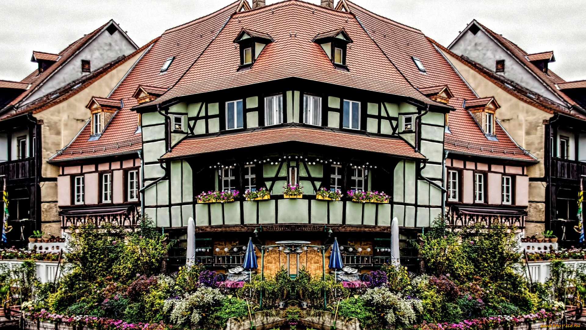 города, -, здания, , дома, жилой, дом