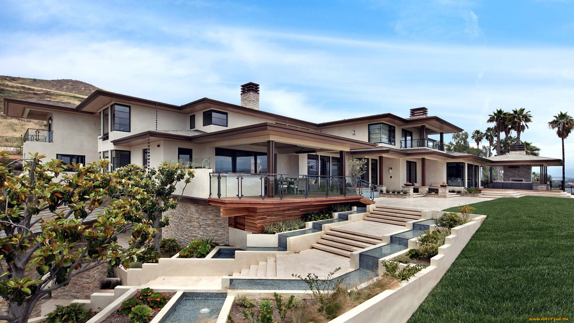 города, -, здания, , дома, жилой, дом