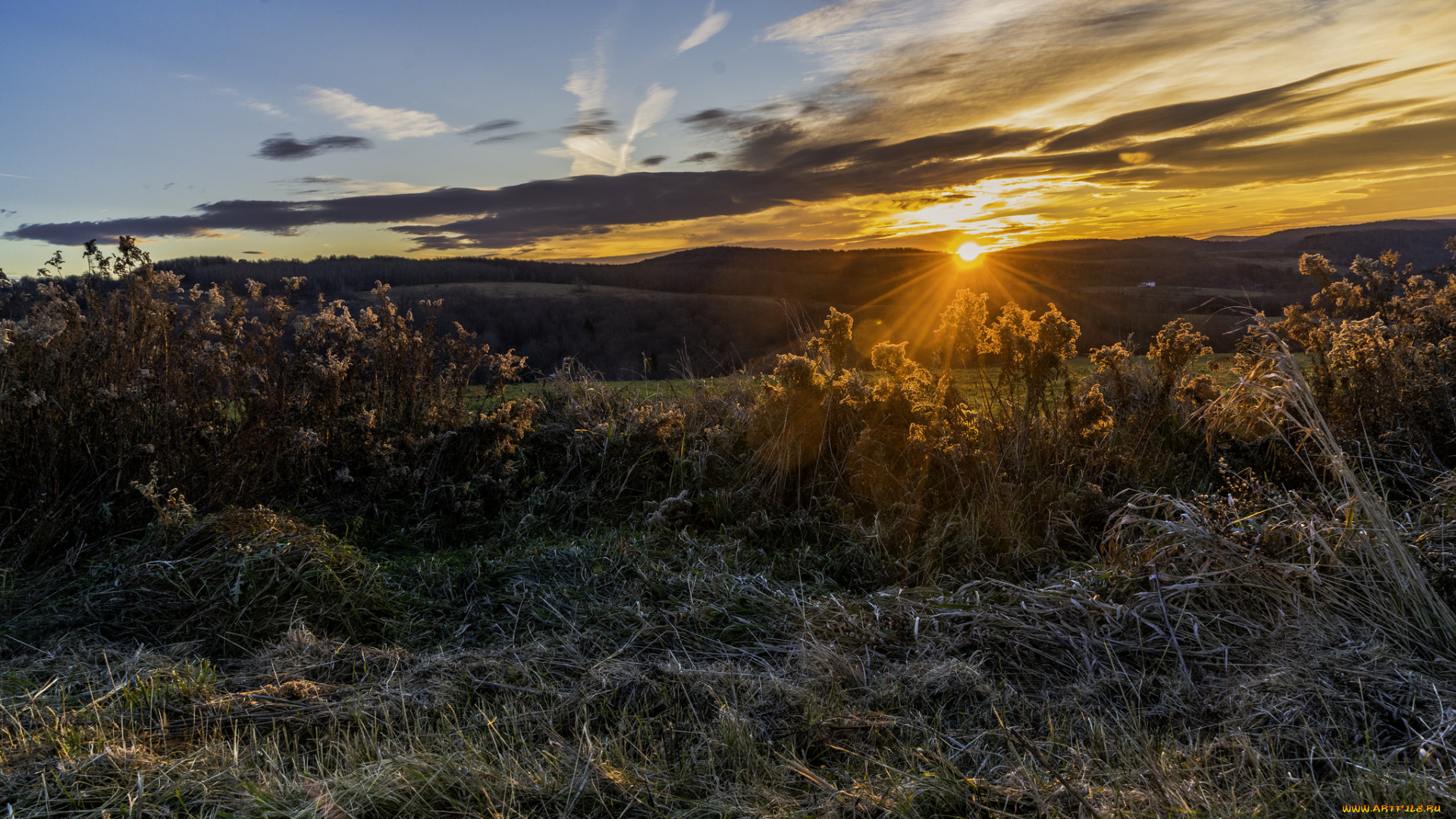 природа, восходы, закаты, простор