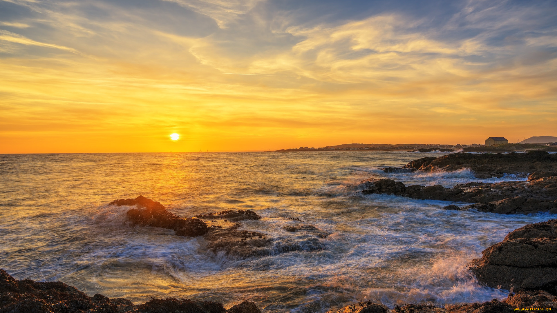 природа, восходы, закаты, простор