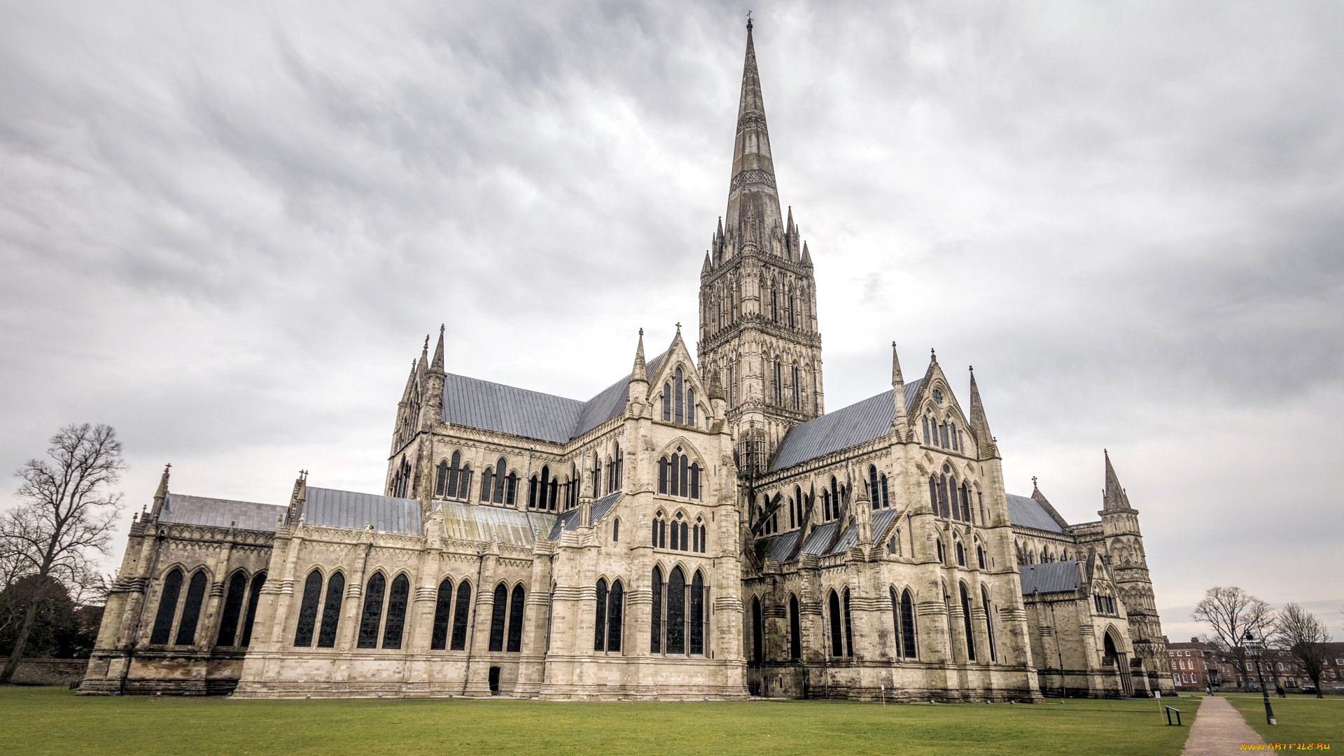 salisbury, cathedral, england, города, -, католические, соборы, , костелы, , аббатства, salisbury, cathedral, england