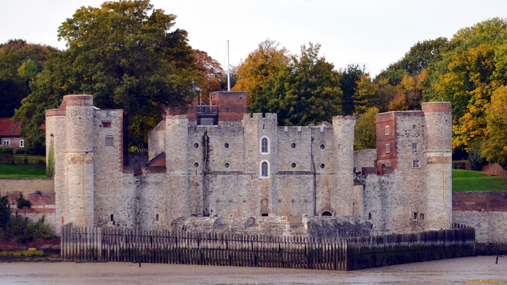 upnor, castle, города, замки, англии, upnor, castle
