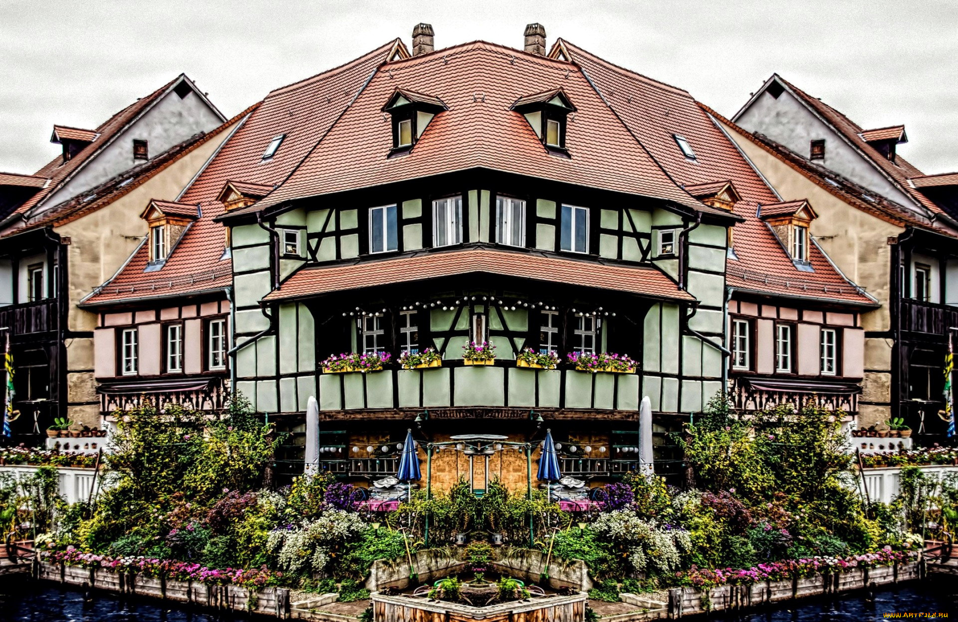 города, -, здания, , дома, жилой, дом