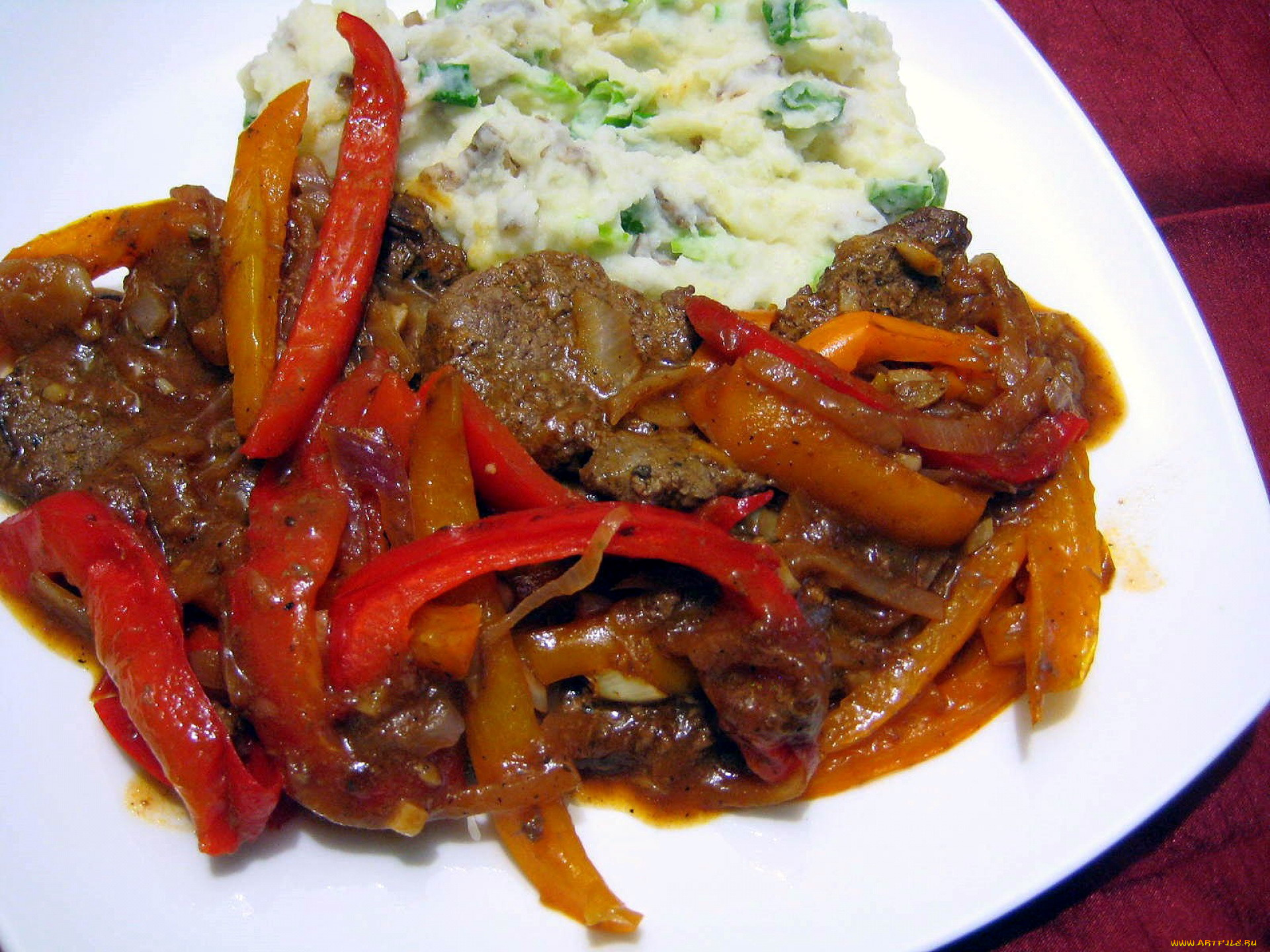 еда, мясные, блюда, рагу