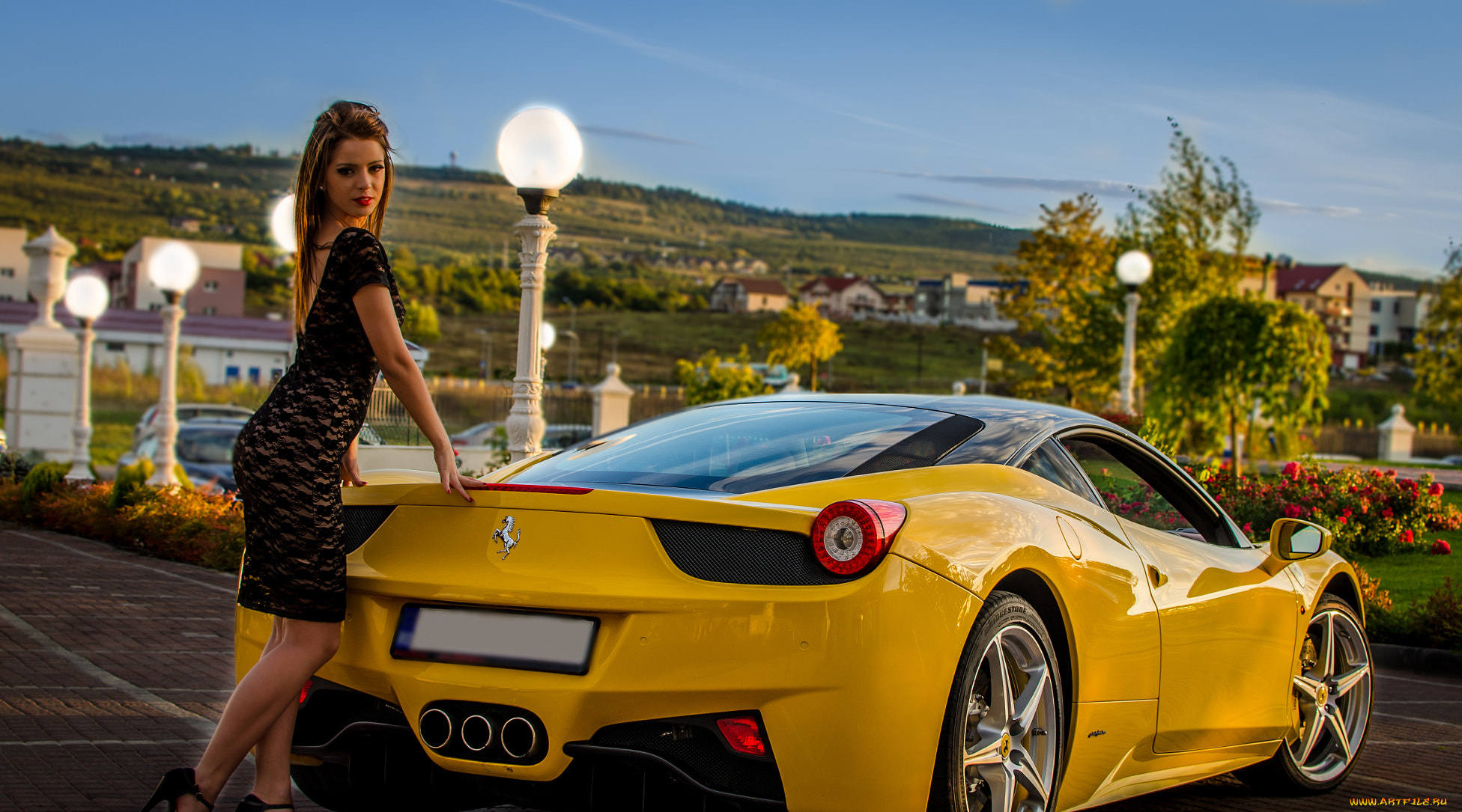 автомобили, -авто, с, девушками, авто, девушки