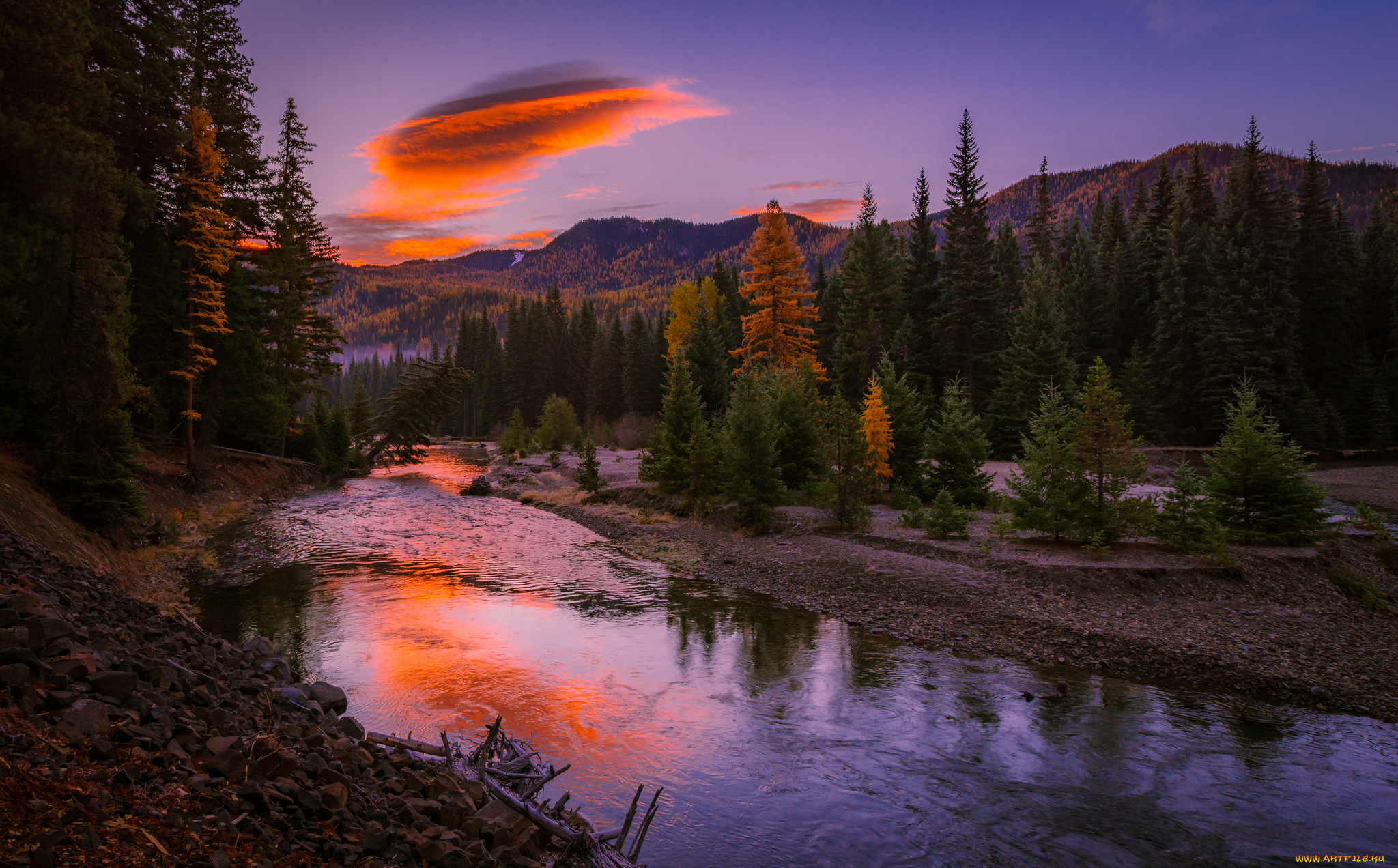 природа, реки, озера, простор