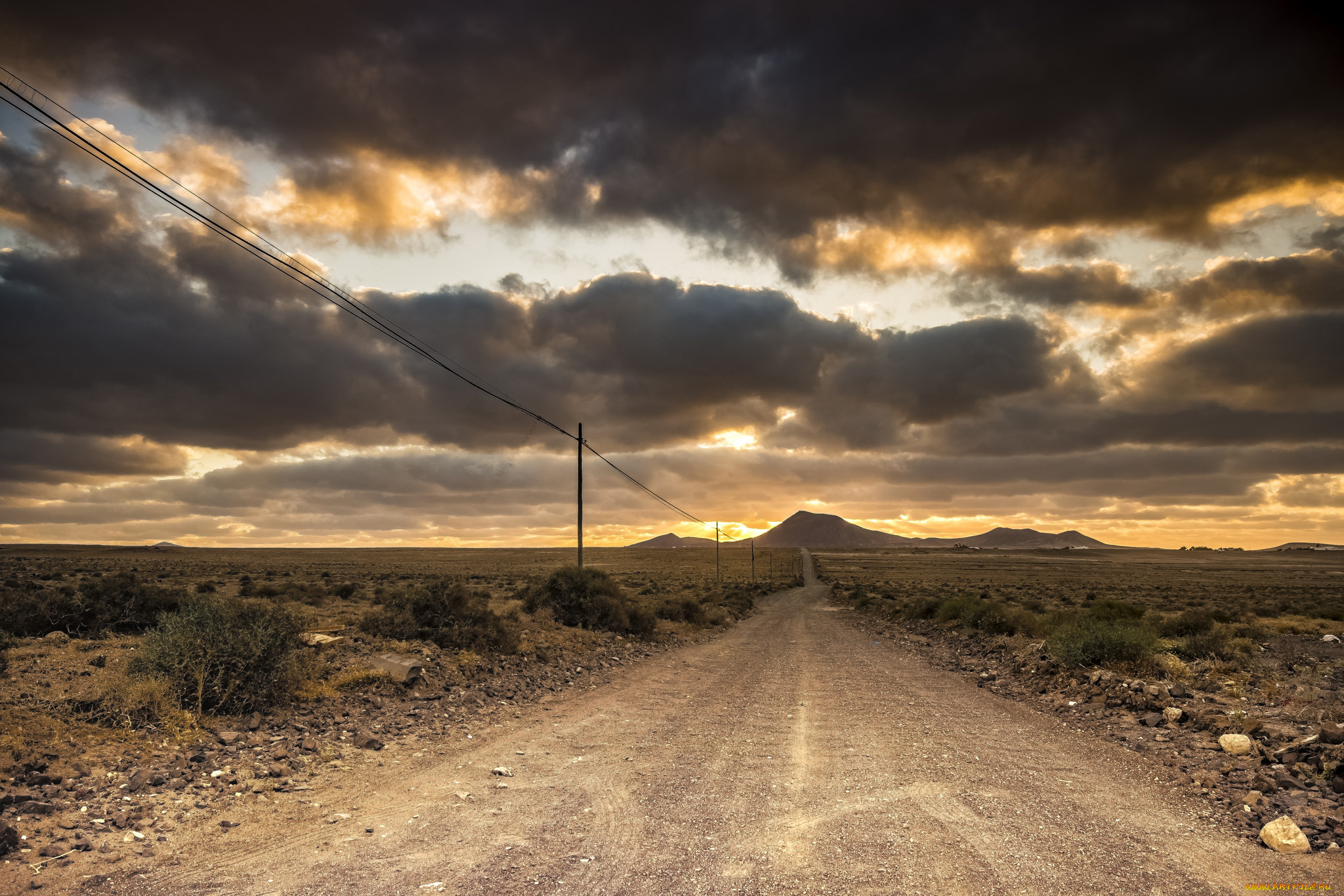 природа, дороги, простор