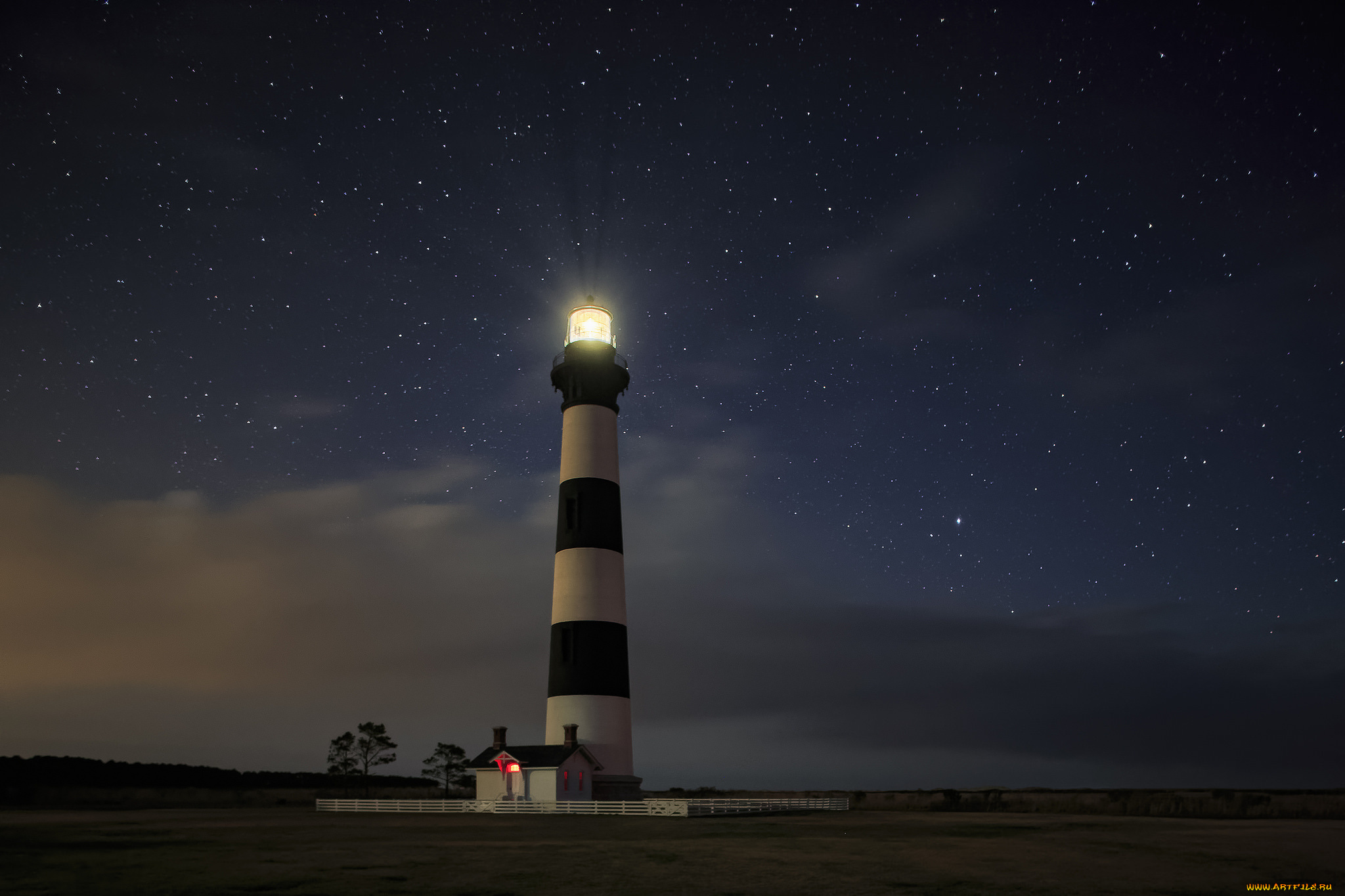 природа, маяки, простор