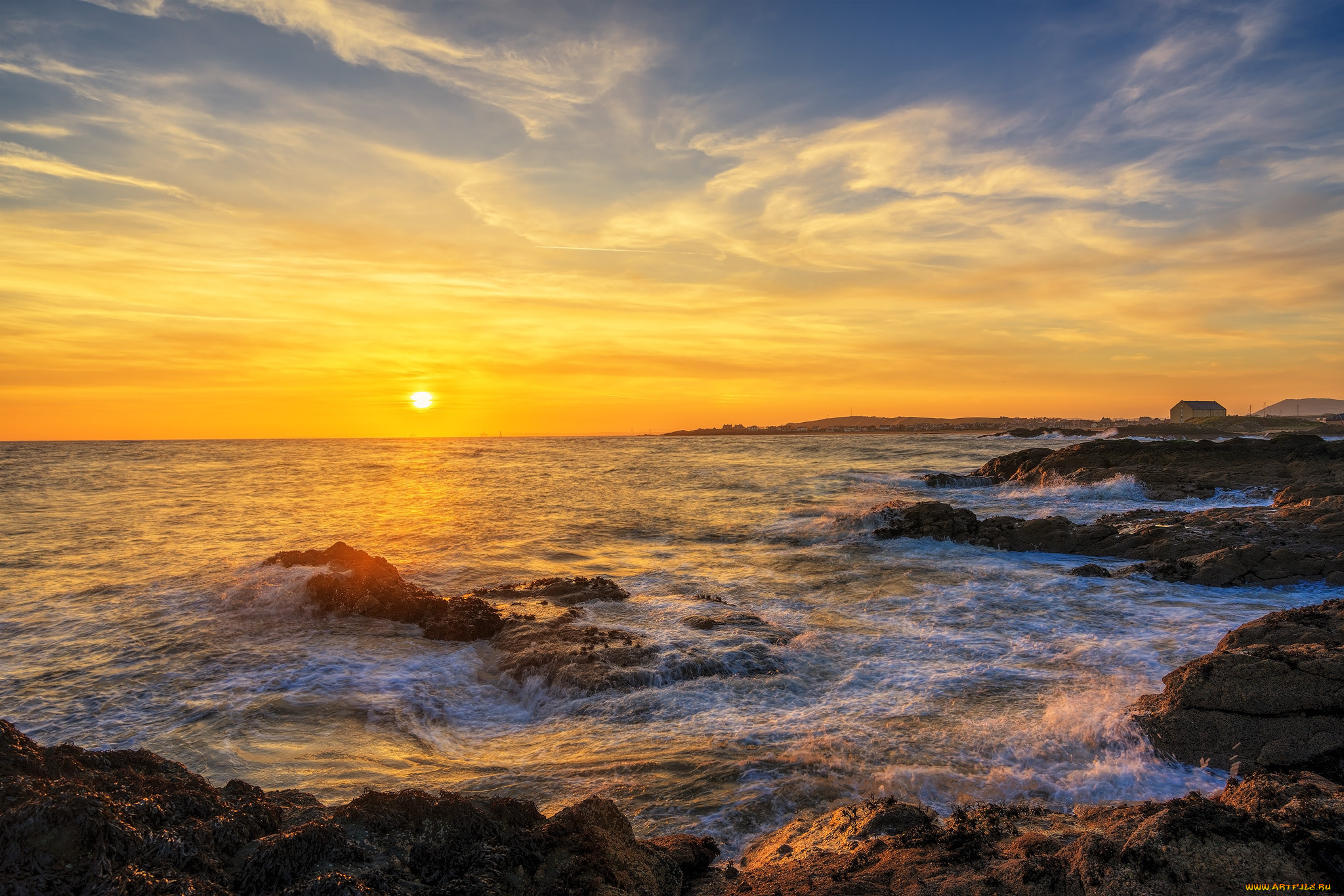 природа, восходы, закаты, простор