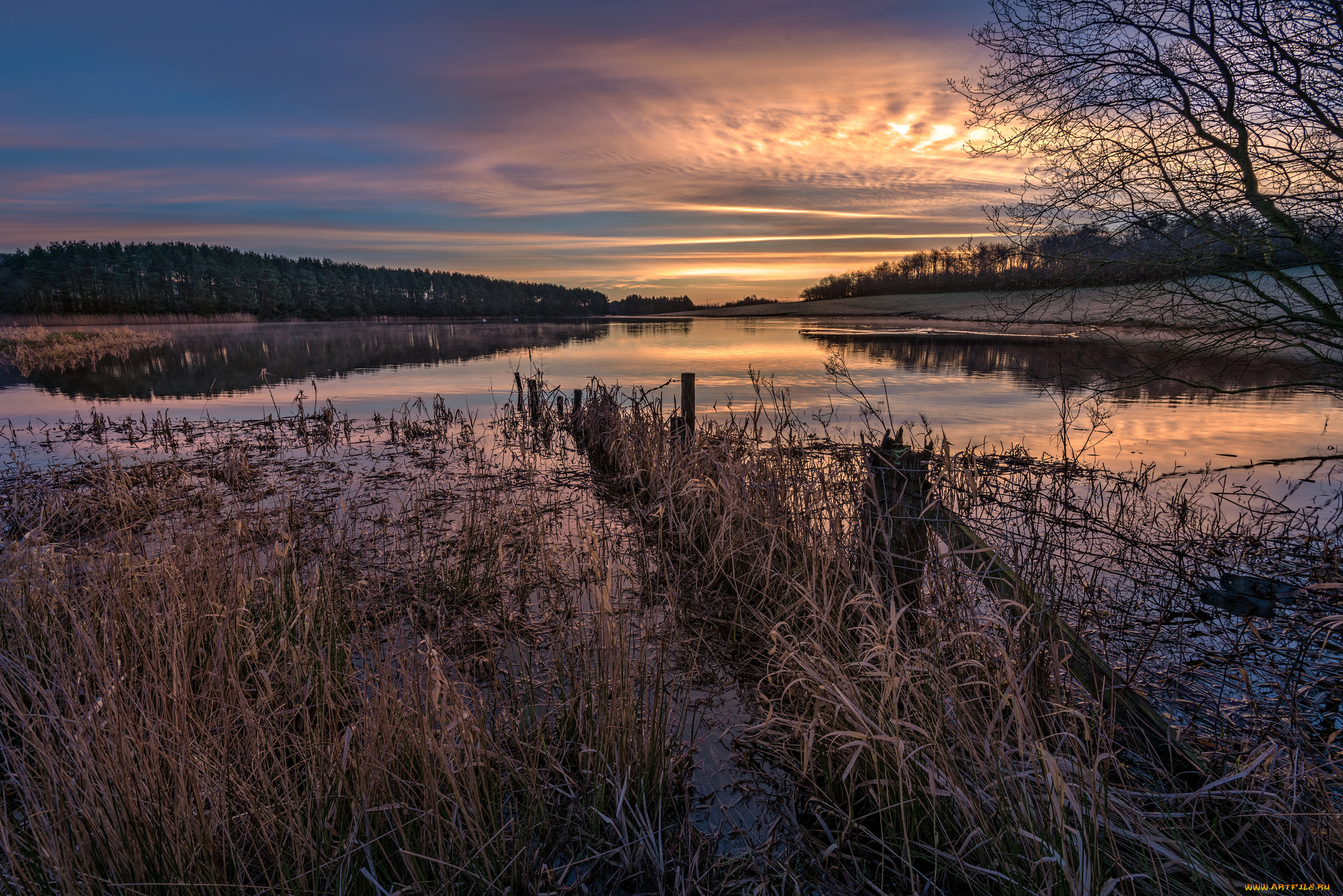 природа, реки, озера, простор