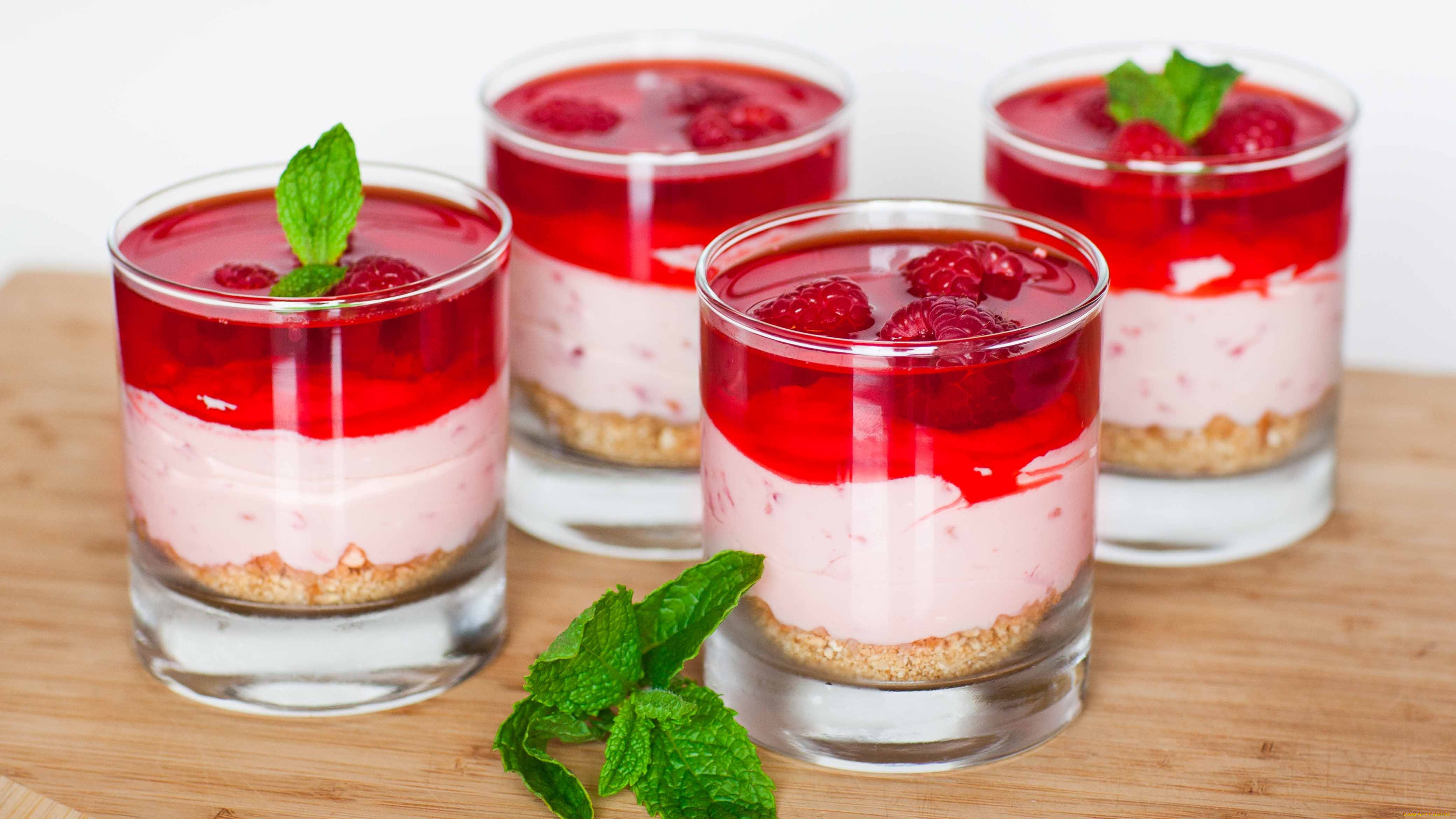 еда, мороженое, , десерты, желе, лакомство, десерт, малина, мята