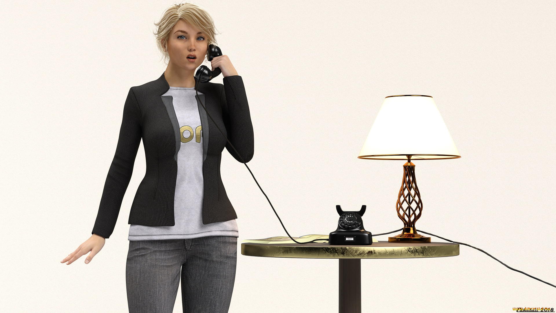 3д, графика, люди, , people, фон, взгляд, девушка